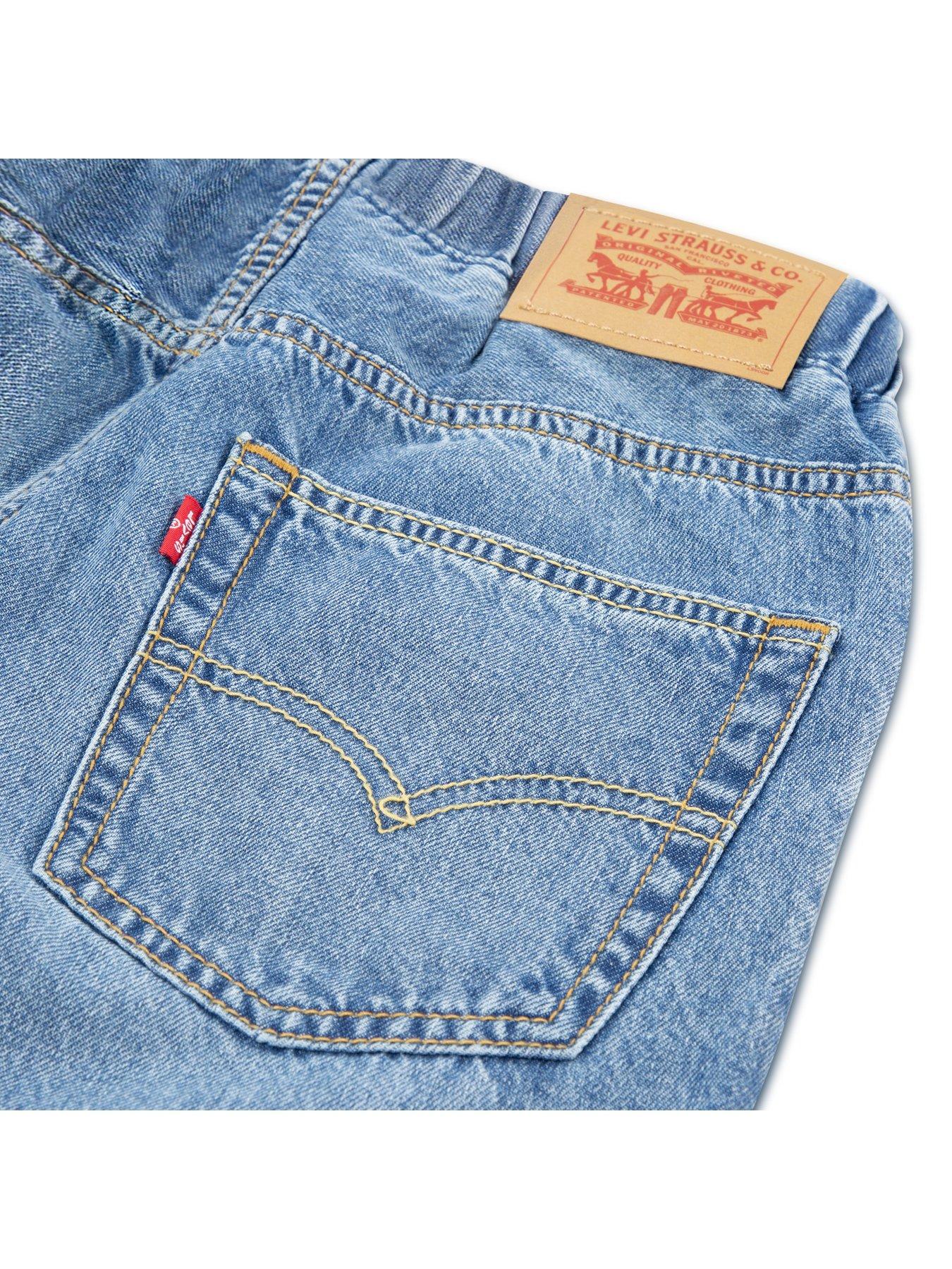 Image 3 of 3 of Levi's Boys Pull On Stay Loose Taper Jeans - Blue