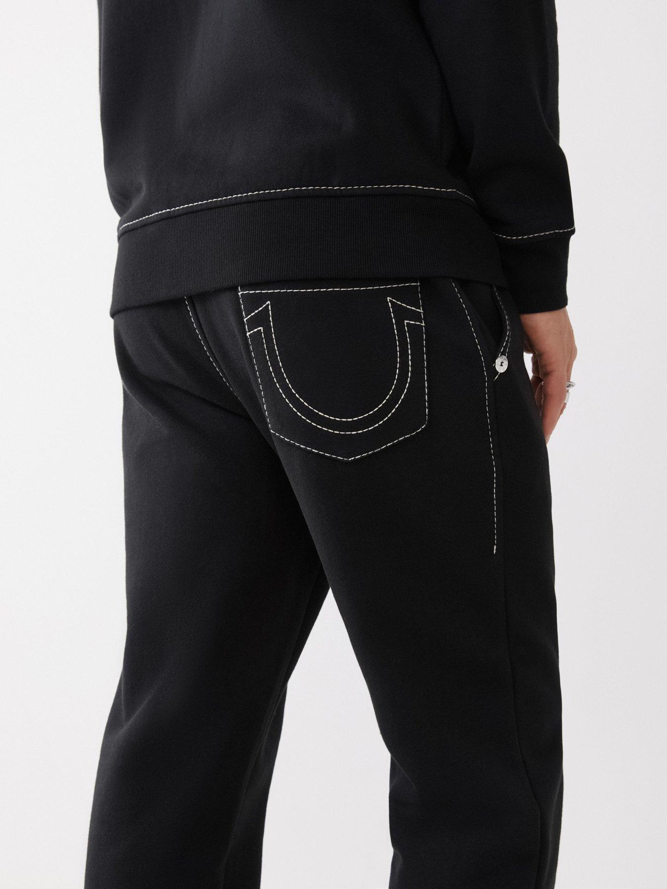 Image 4 of 5 of TRUE RELIGION Big T Joggers - Black