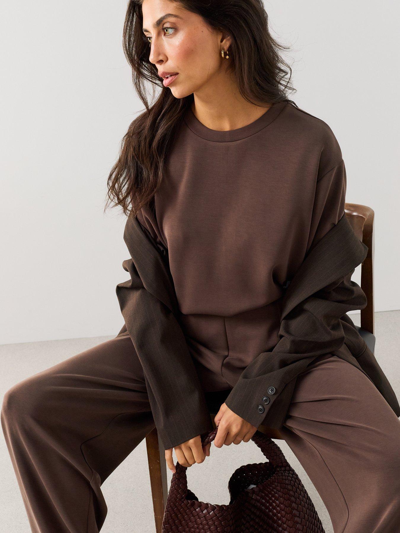Image 4 of 7 of The Very Collection Modal Oversized Relaxed Tee