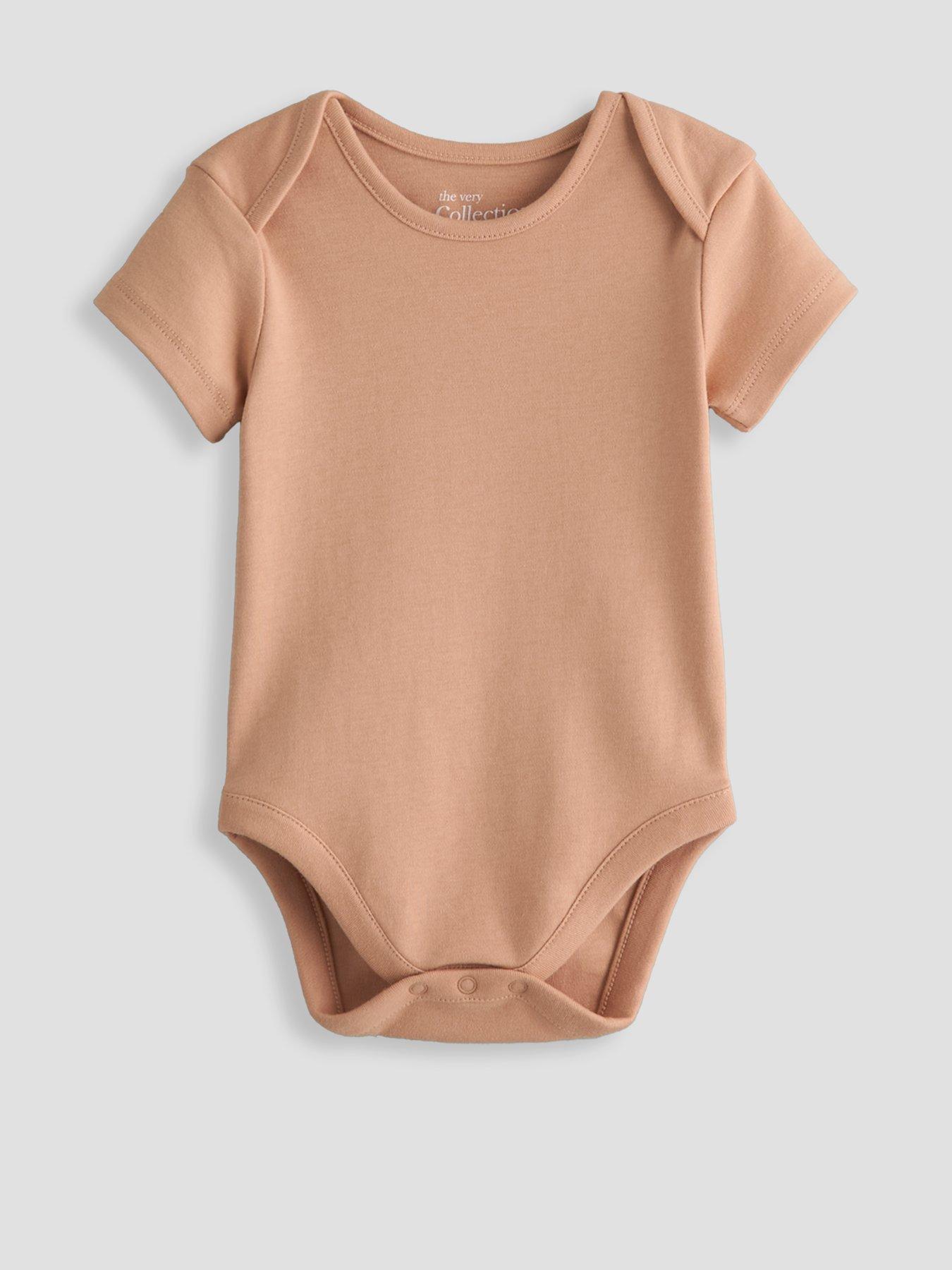 Image 4 of 5 of The Very Collection Unisex 5 Pack Printed Bodysuits - Neutral