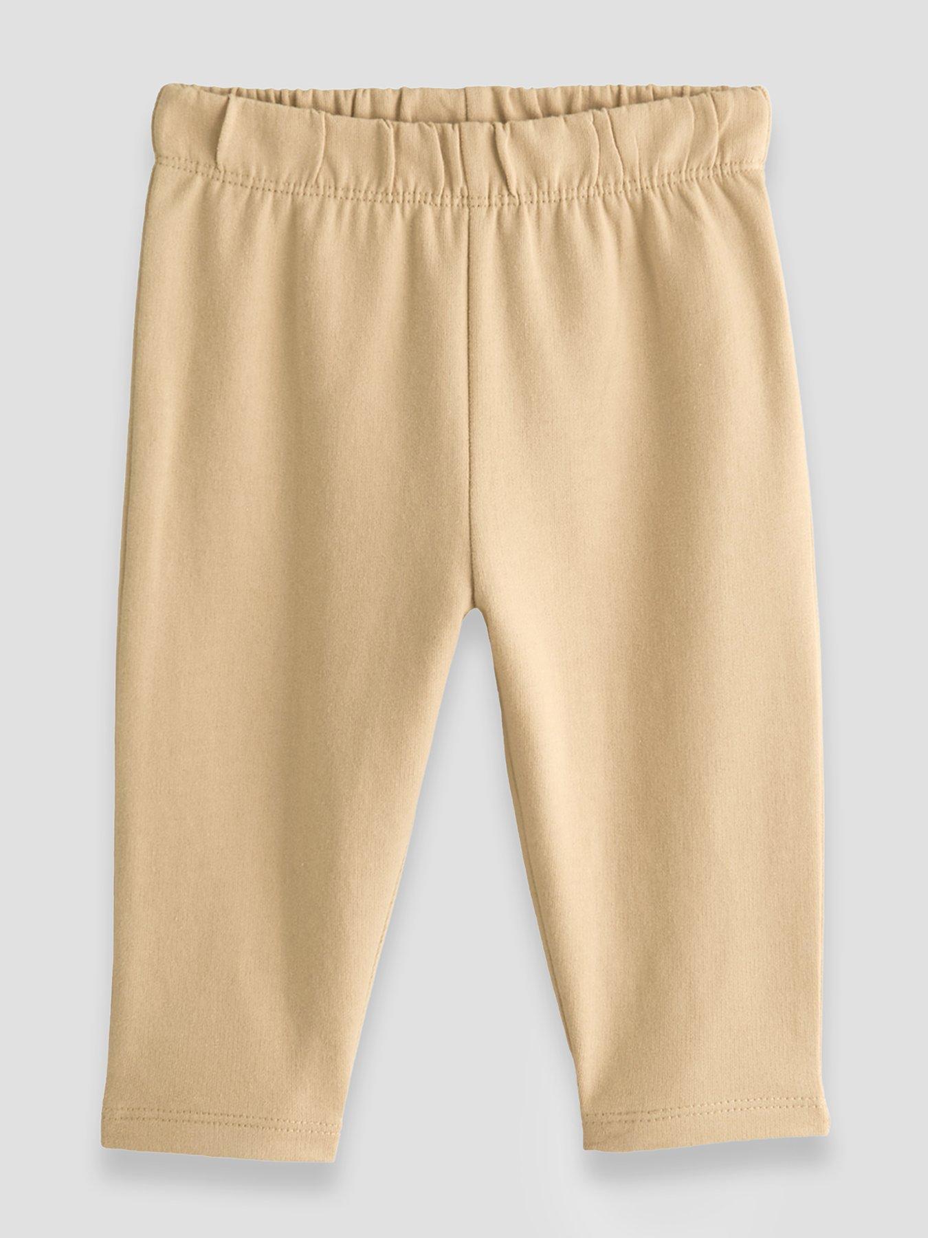 Image 2 of 5 of The Very Collection Baby Boy 3 Pack Jersey Bottoms - Brown