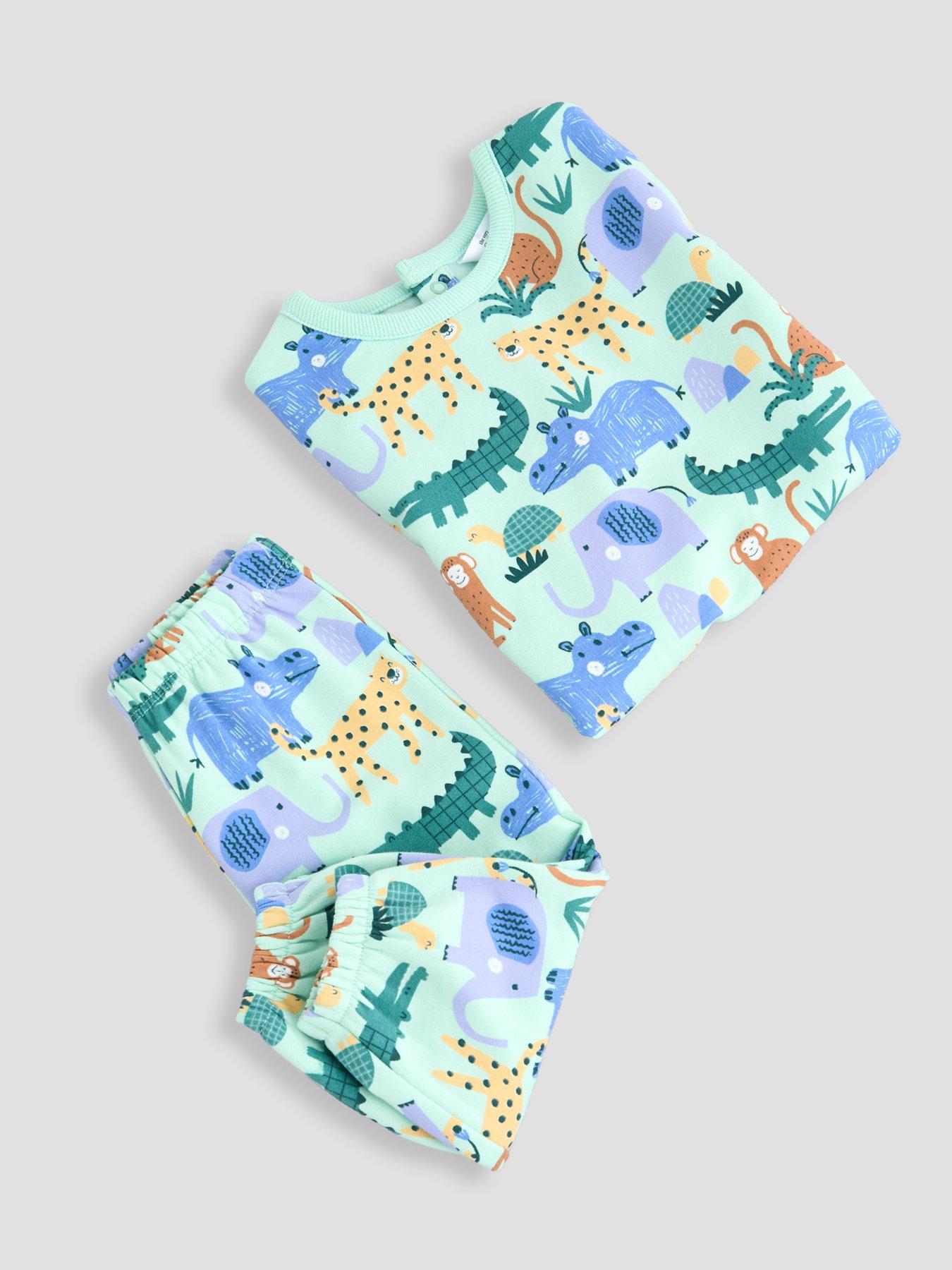 Image 5 of 5 of The Very Collection Baby Boys Dino Jog Set (0-3 months - 18-24 months) - Blue