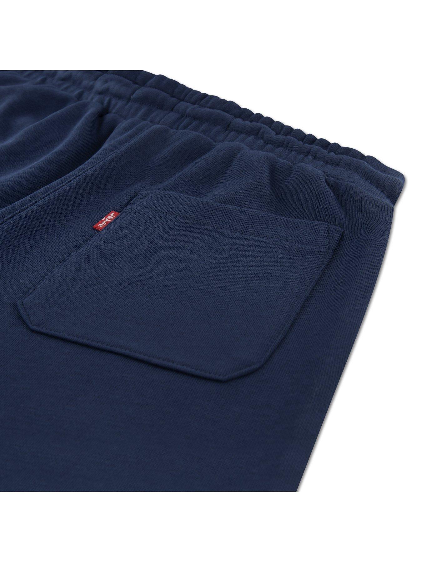 Image 4 of 4 of Levi's Boys Mini Batwing Shorts - Blue