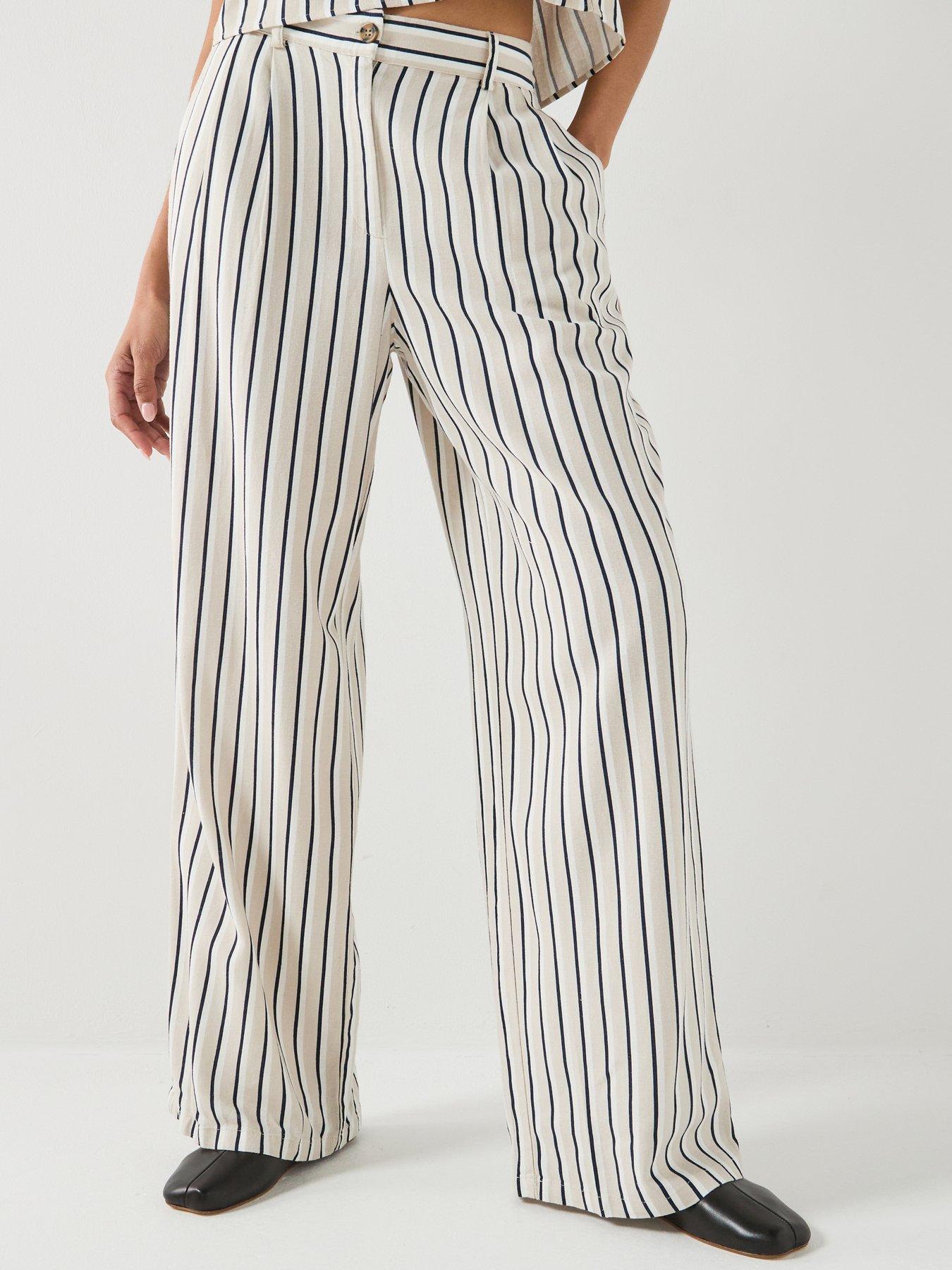 Vero Moda Milo Nila Wide Leg Co-ord Dad Pant - Beige