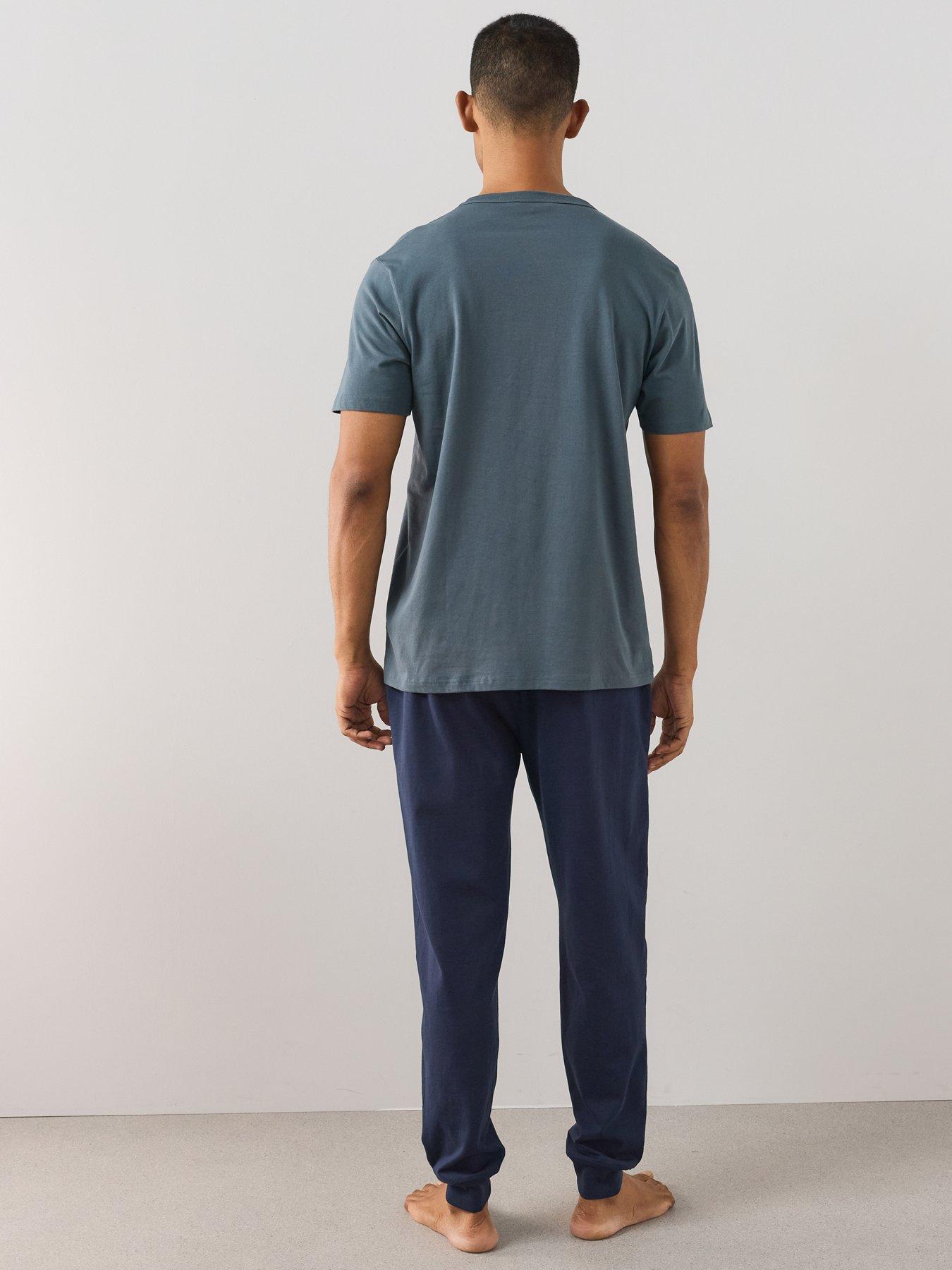 Image 3 of 7 of The Very Collection 2 Pack Short Sleeve T-Shirt &amp; Jogger Pyjama Set - Multi
