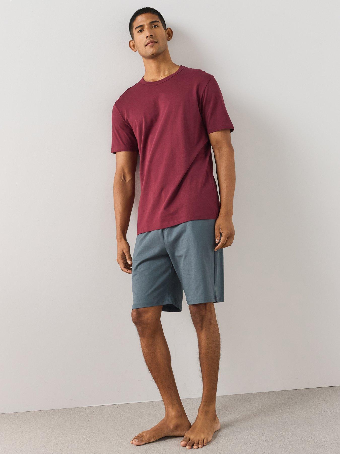 Image 2 of 7 of The Very Collection 2 Pack Short Sleeve T-Shirt &amp; Short Pyjama Set - Multi