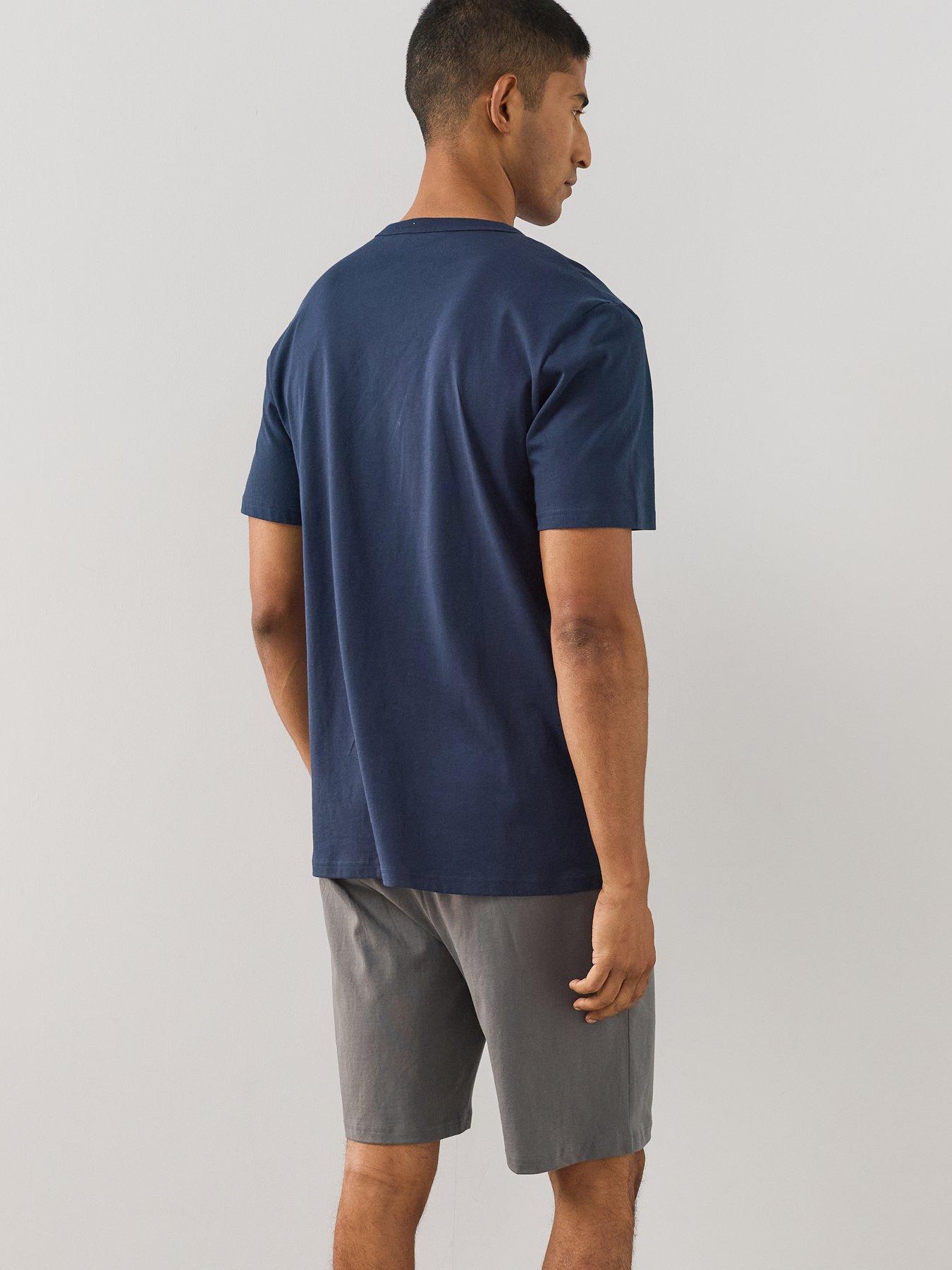 Image 3 of 7 of The Very Collection 2 Pack Short Sleeve T-Shirt &amp; Short Pyjama Set - Multi