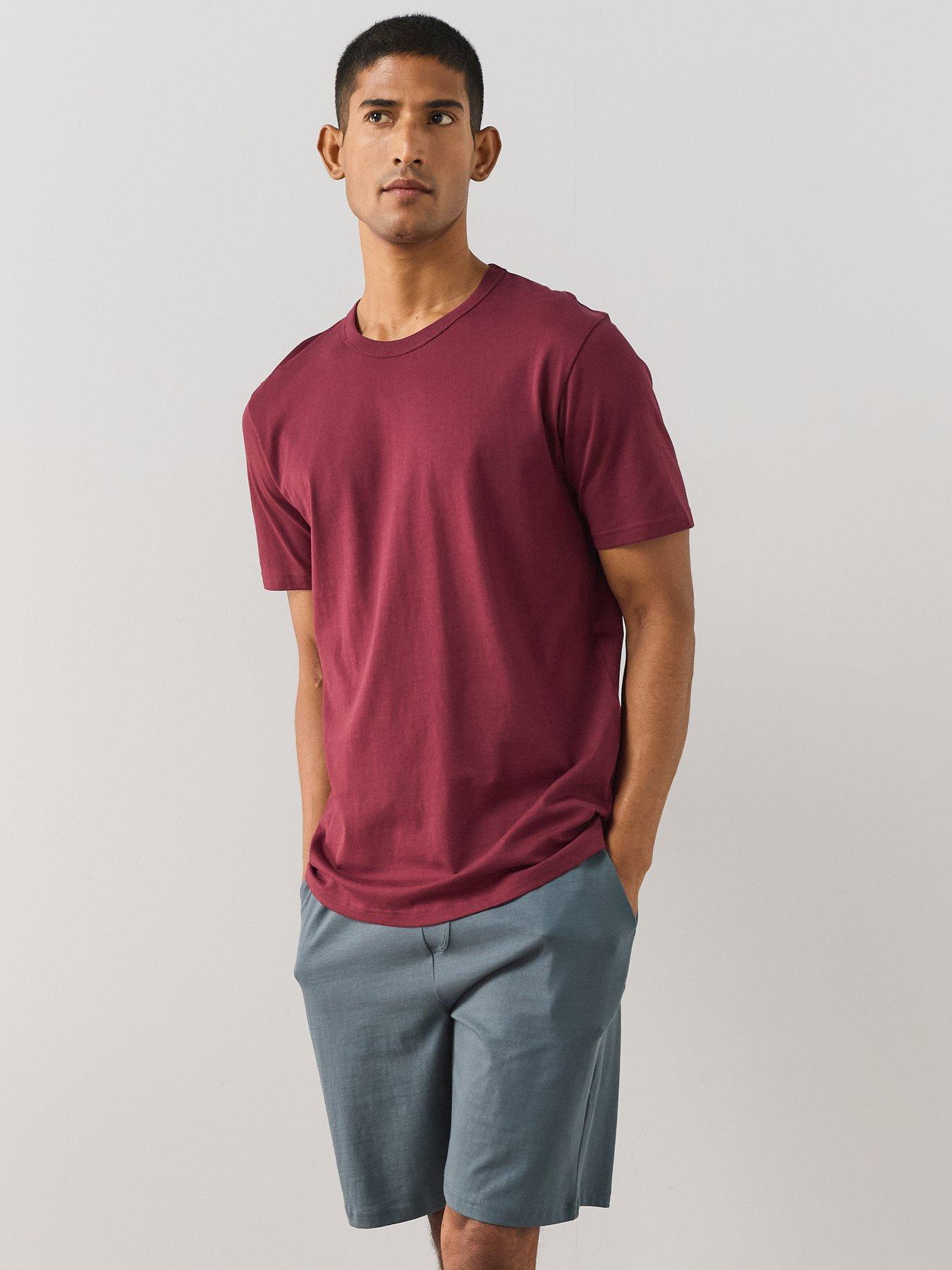 Image 6 of 7 of The Very Collection 2 Pack Short Sleeve T-Shirt &amp; Short Pyjama Set - Multi