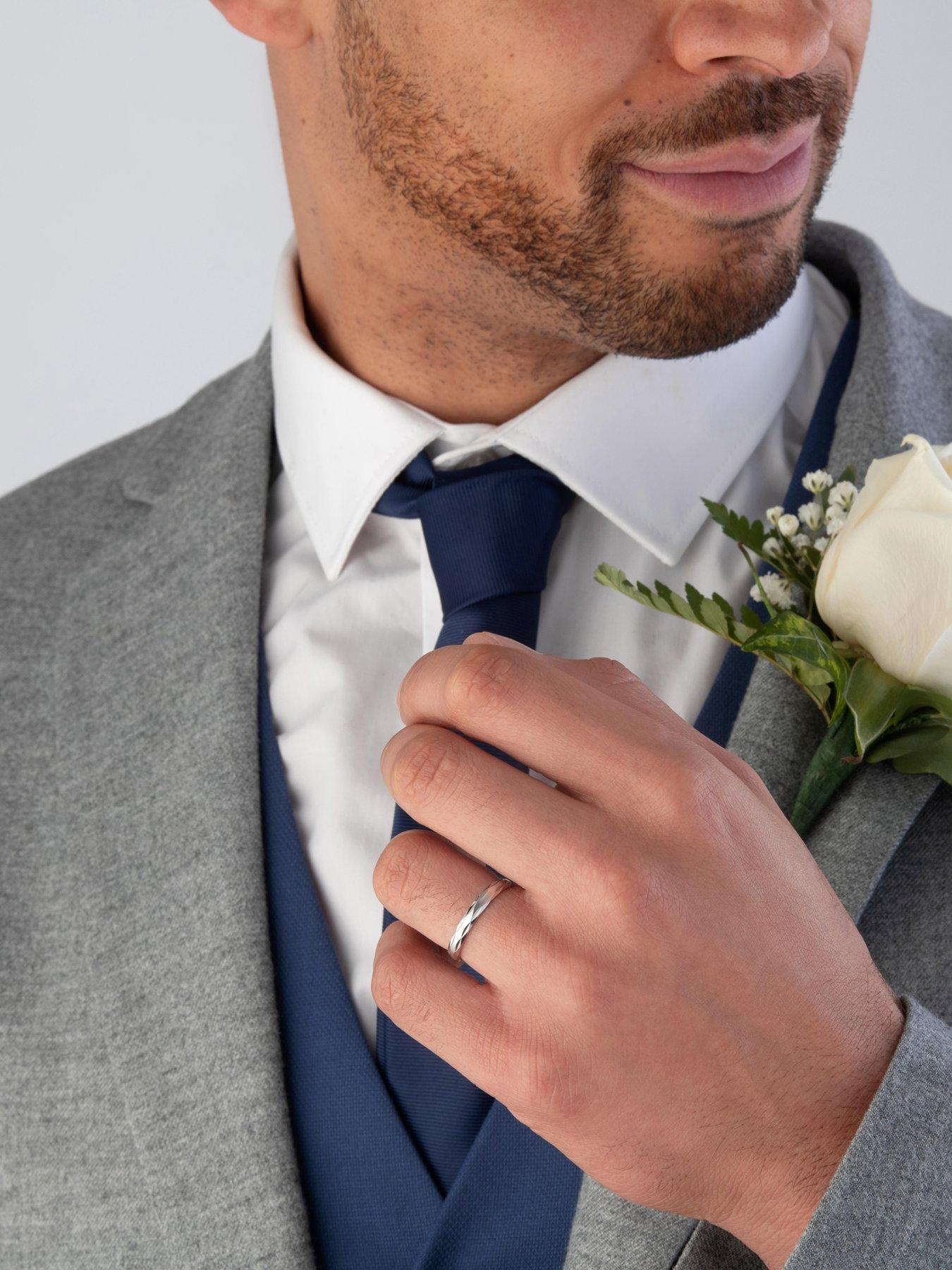  image of beaverbrooks-beaverbrooks-platinum-3mm-wedding-ring