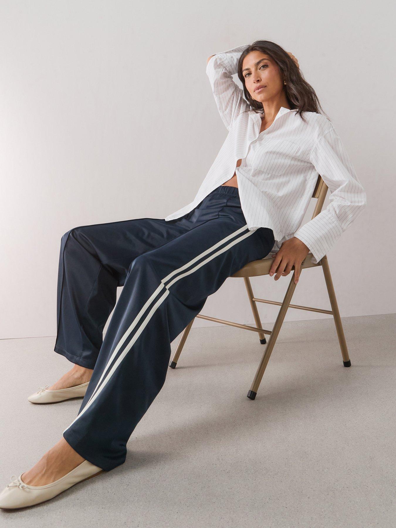 The Very Collection Track Pants - Navy