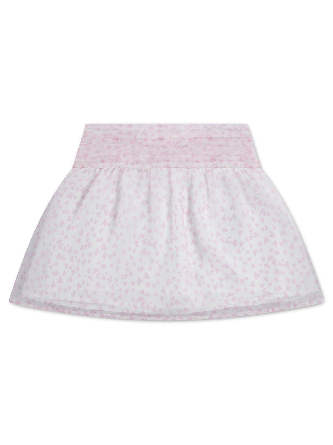 Abercrombie & Fitch Girls Emerson Organza Skort - Pink