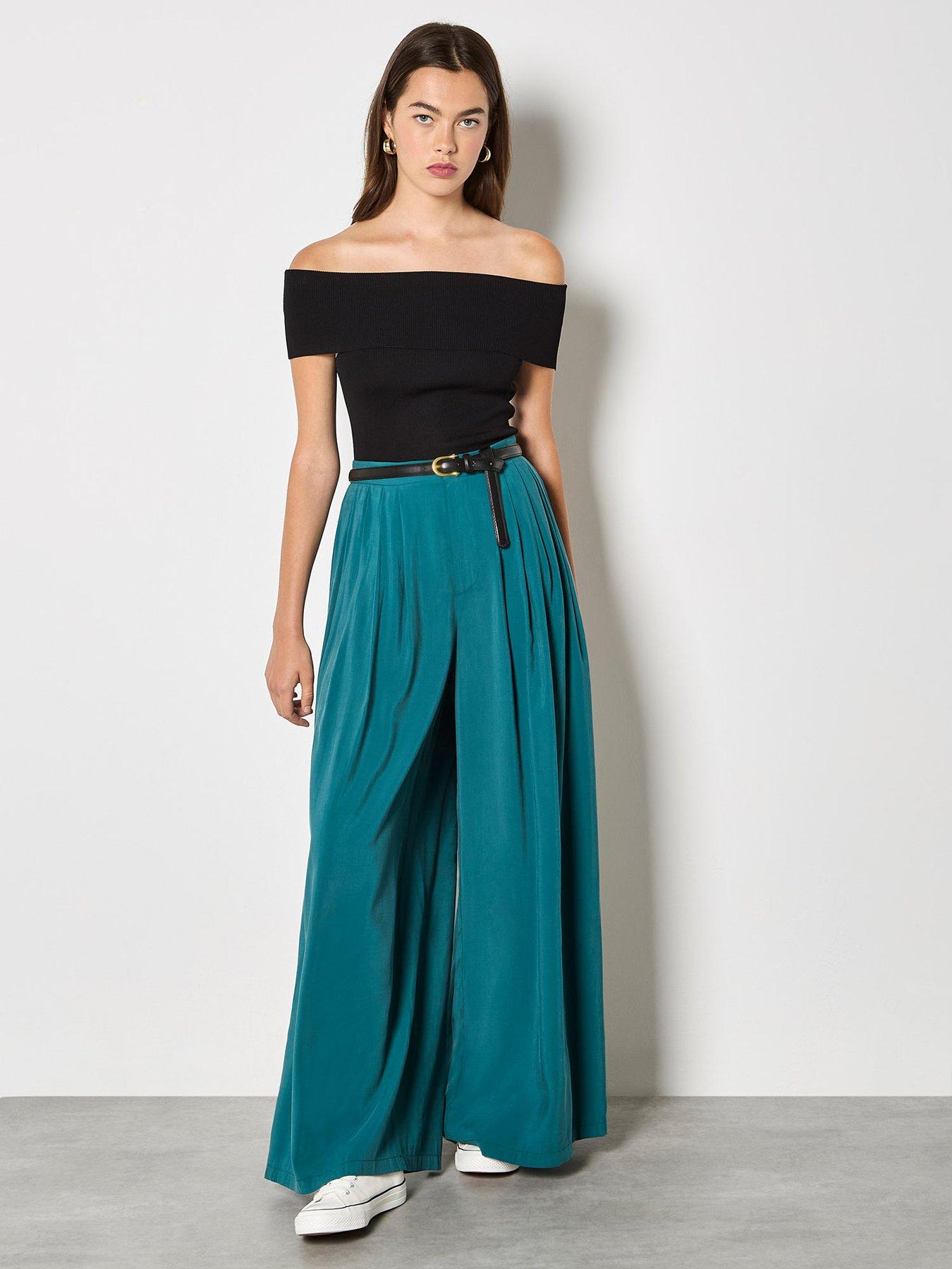  image of apricot-bardot-knit-top