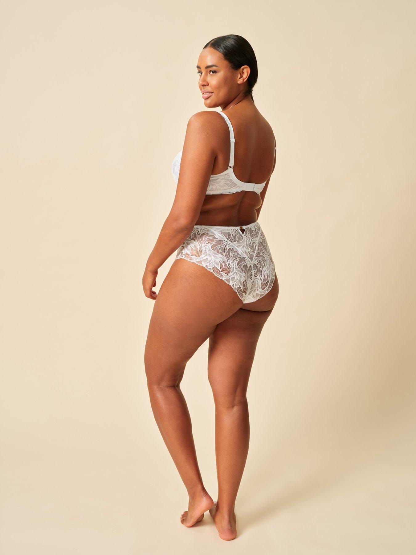 Image 2 of 6 of Gossard Lace Soiree Full Cup Non Padded Bra - White