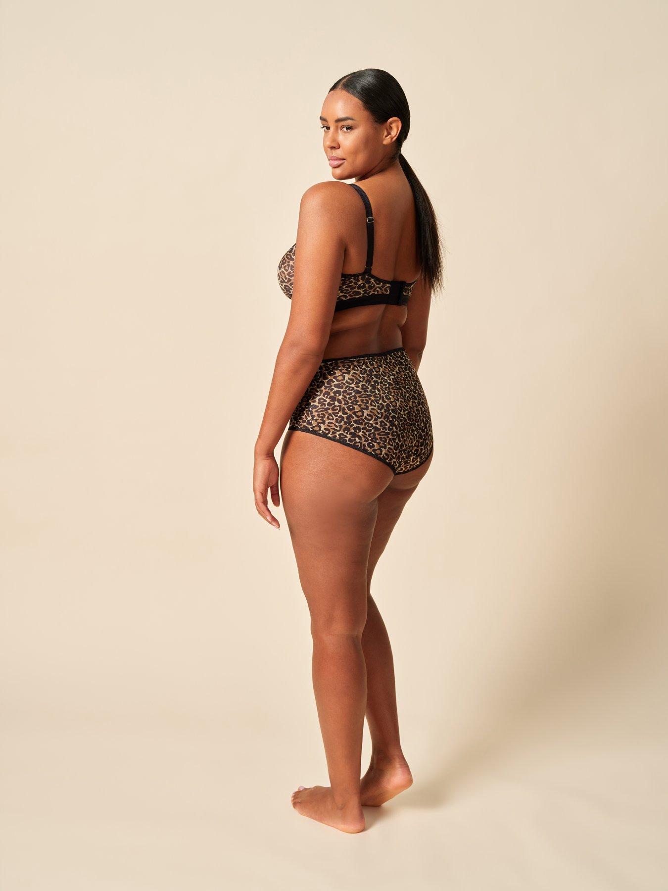 Image 2 of 6 of Gossard Gossard Glossies Leopard Deep Brief