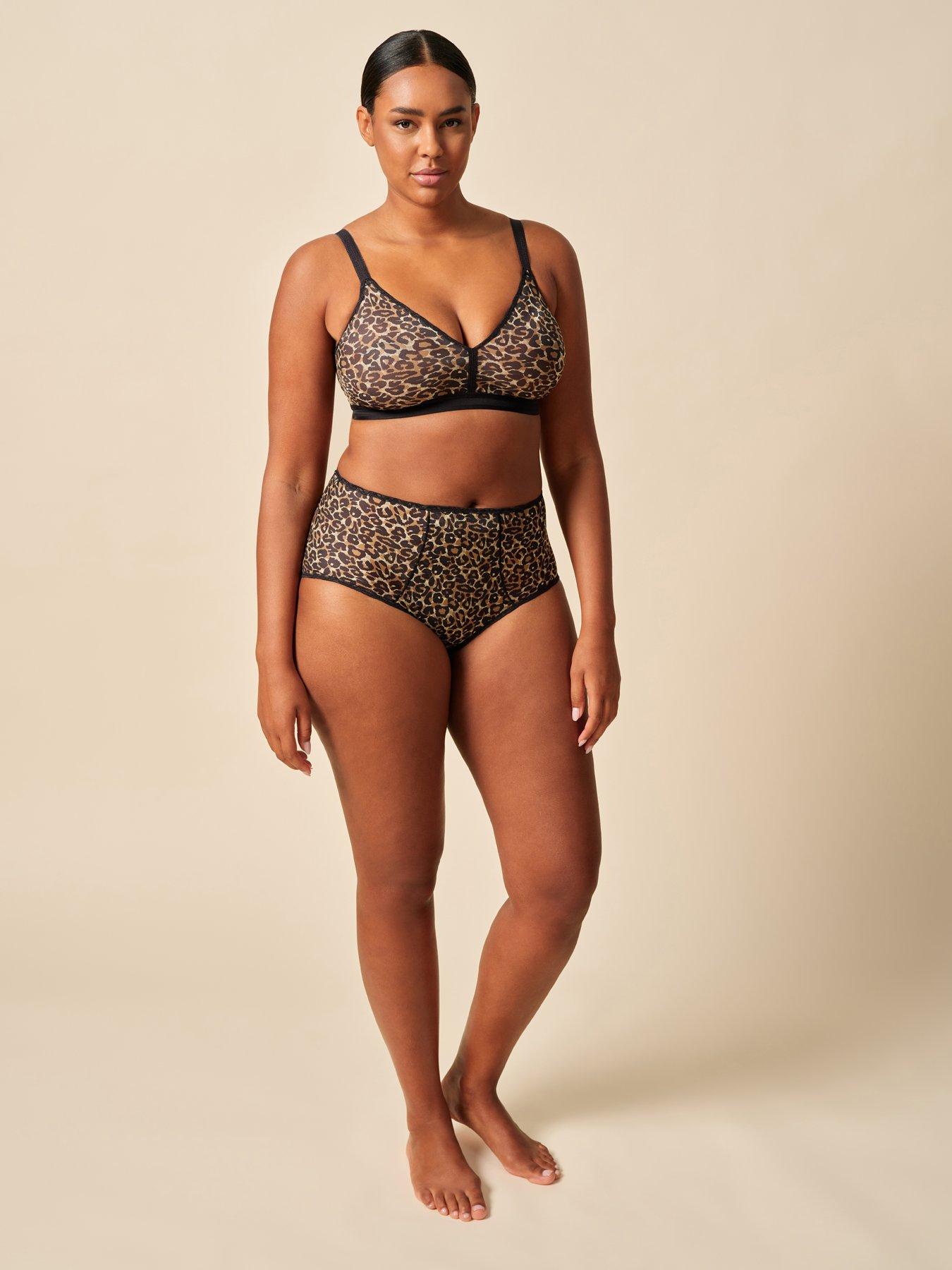 Image 4 of 6 of Gossard Gossard Glossies Leopard Deep Brief