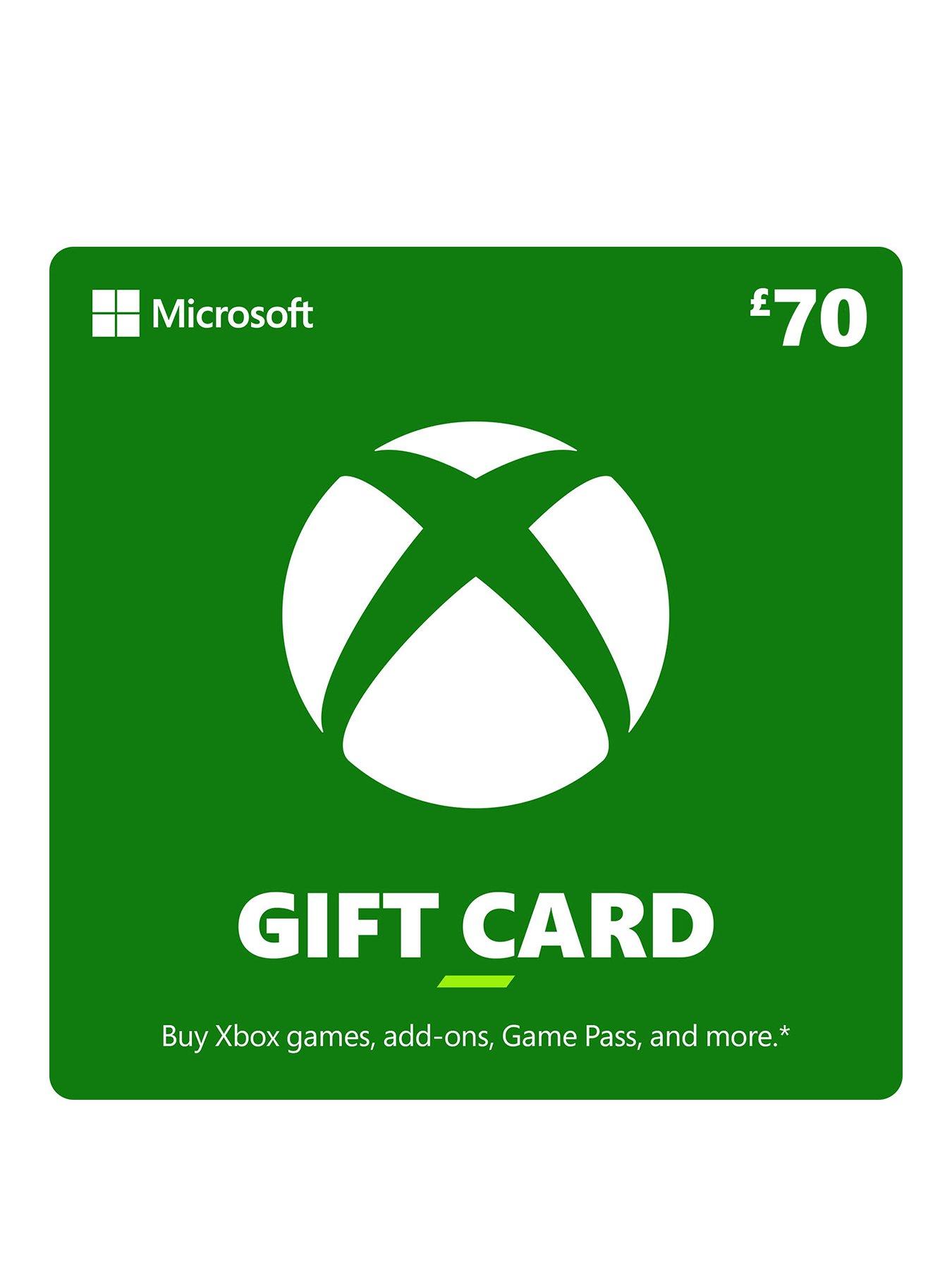Xbox £70 Gift Card (Digital Code)
