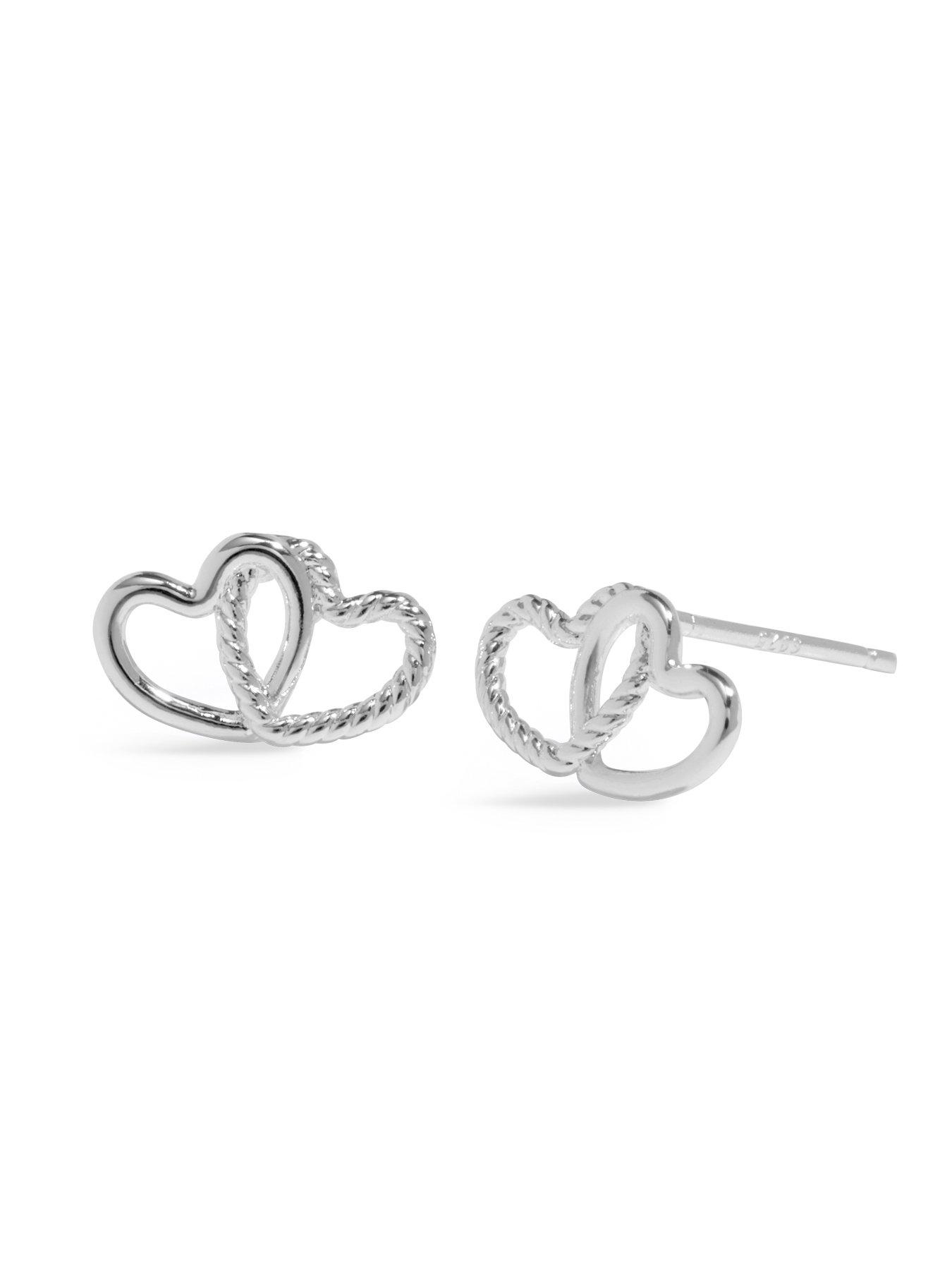 Image 4 of 6 of Joma Jewellery MOMENTS TO SHINE , FRIENDSHIP , Silver Plated , Stud Earrings