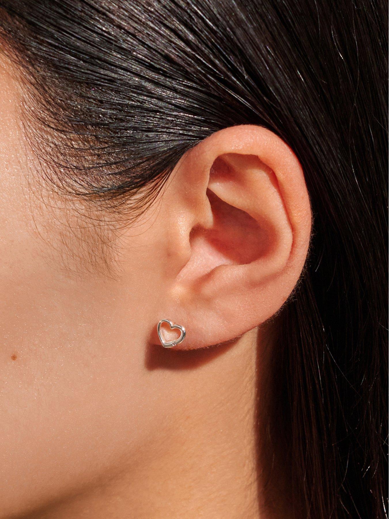 Image 2 of 6 of Joma Jewellery Moments To Shine Lovely Daughter Stud Earrings - Silver Plated