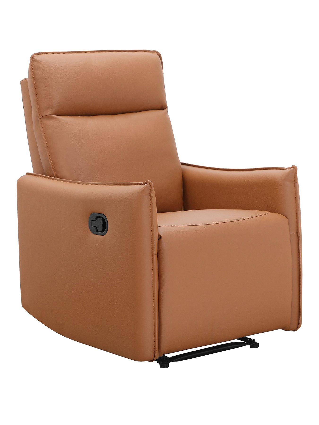 Image 2 of 7 of Dorel Home Lugo Faux Leather Manual Recliner