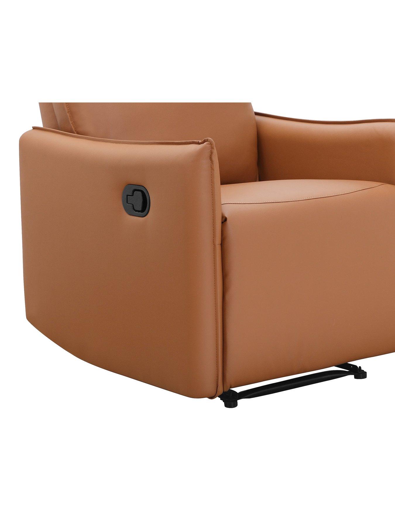 Image 6 of 7 of Dorel Home Lugo Faux Leather Manual Recliner