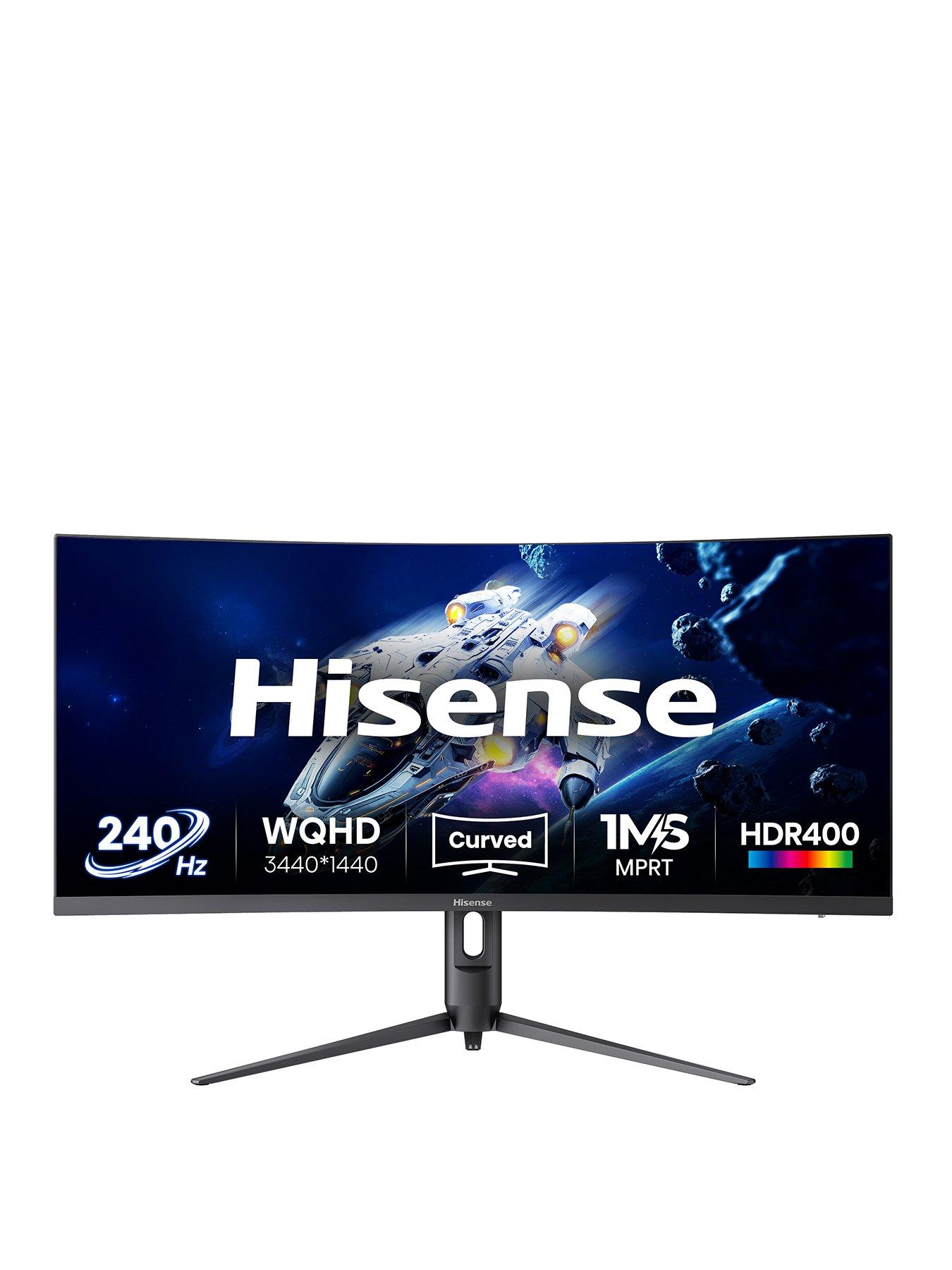 Hisense 34G6QUK - 34in - Ultrawide WQHD - 240Hz - Curved Gaming Monitor
