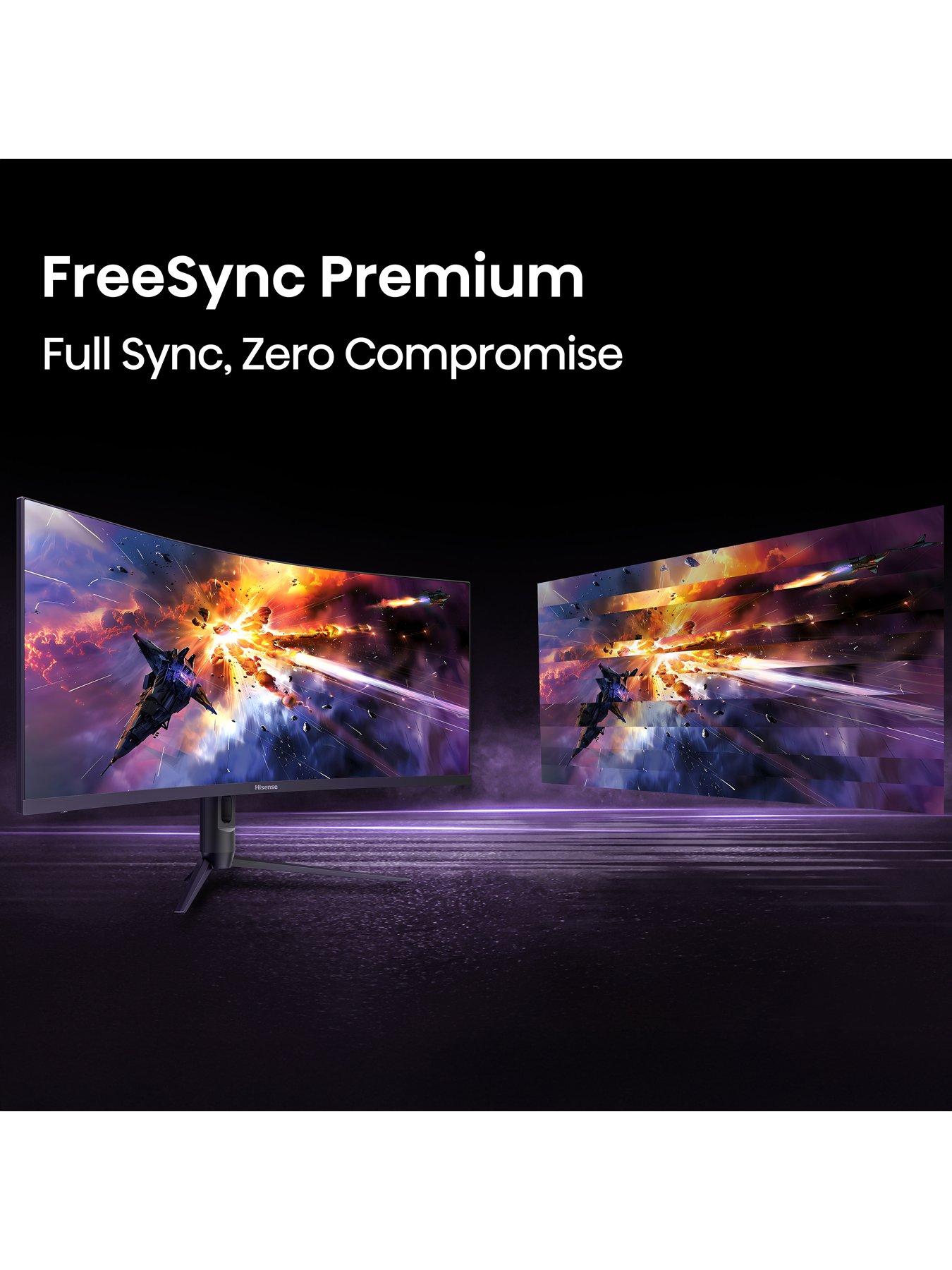 Image 5 of 8 of Hisense 34G6QUK - 34in - Ultrawide WQHD - 240Hz - Curved Gaming Monitor