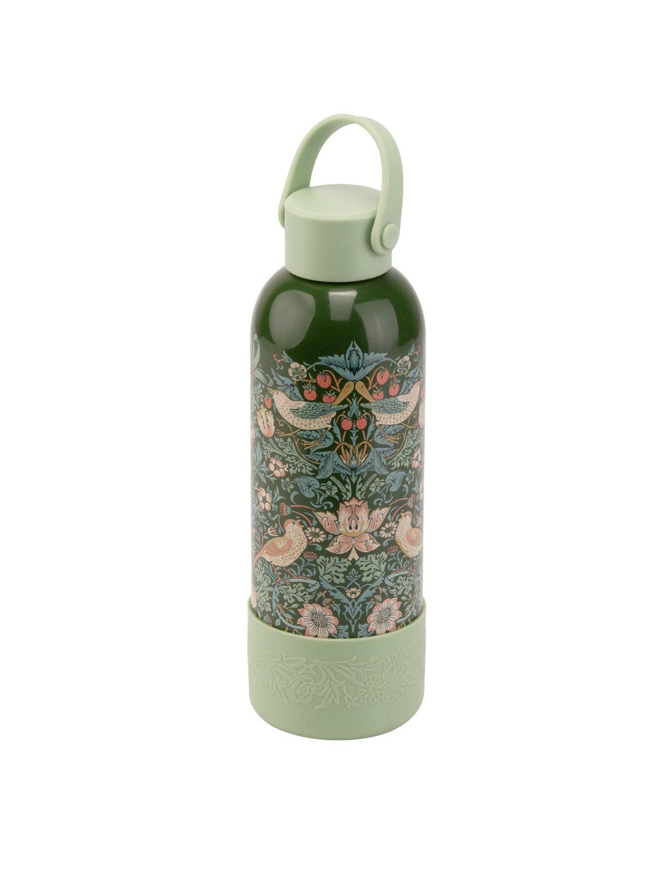 Image 2 of 4 of William Morris at Home Wmah St Ss Bottle Strawberry Green