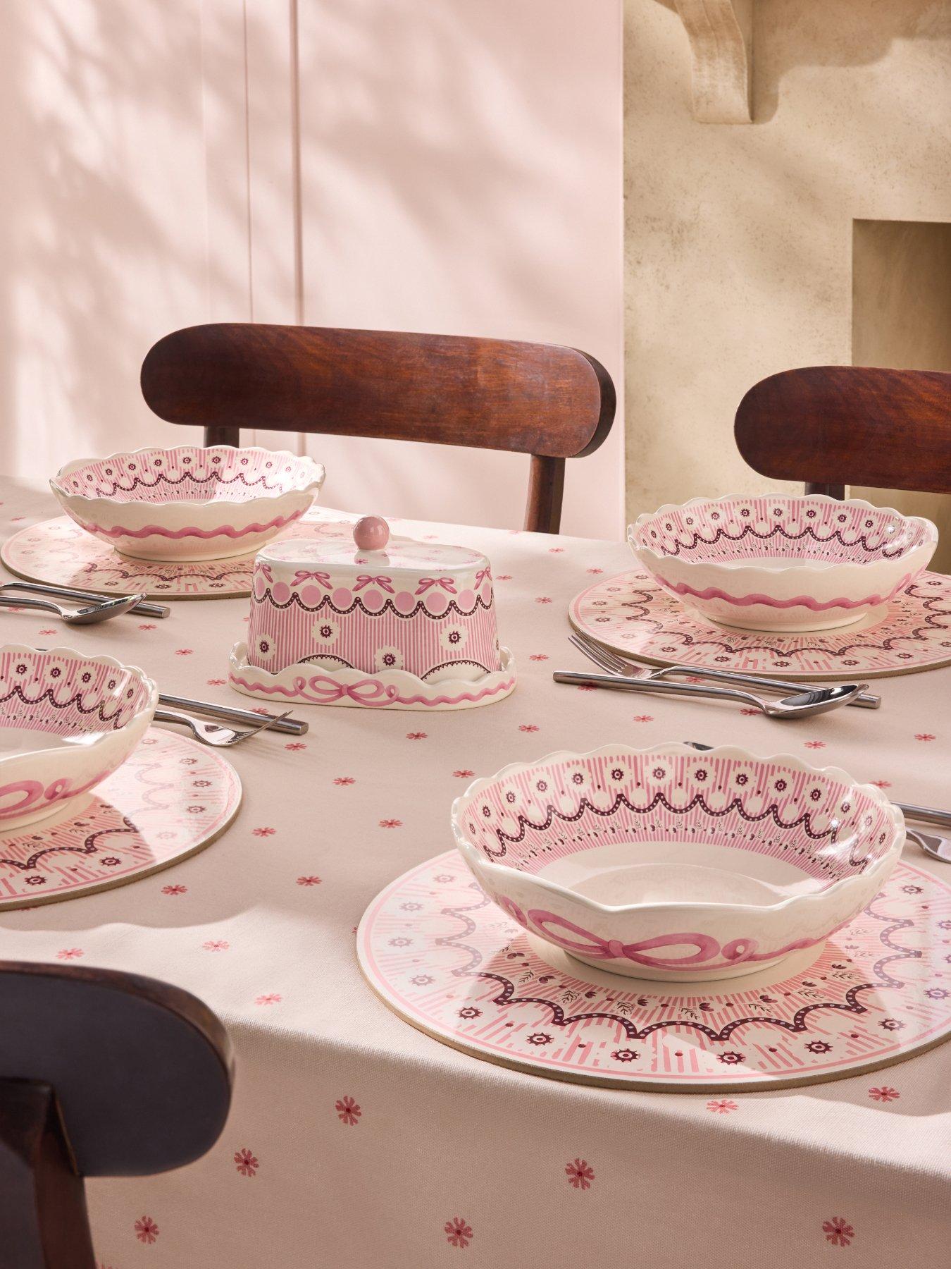 Image 1 of 4 of Cath Kidston Spitalfields Silk Pasta Bowl
