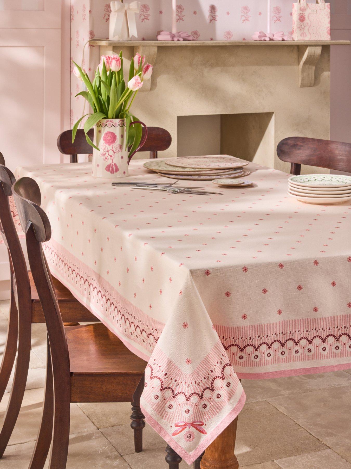 Cath Kidston Spitalfields Silk Tablecloth