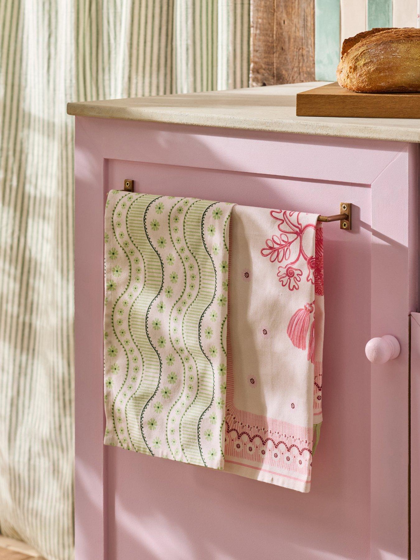 Cath Kidston Spitalfields Silk Set of 2 Tea Towels