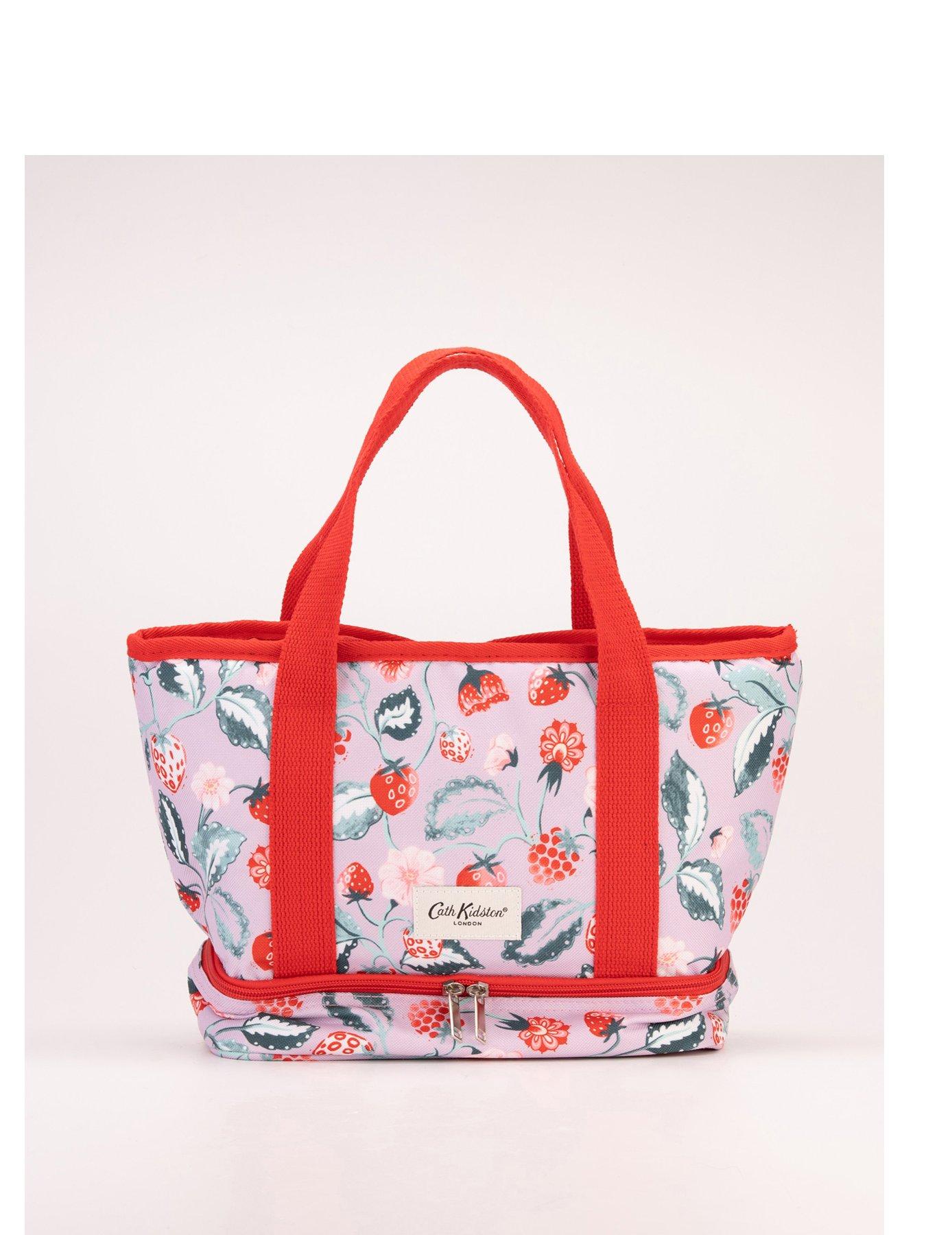 Cath Kidston Raspberry Tote Lunch Bag - Small