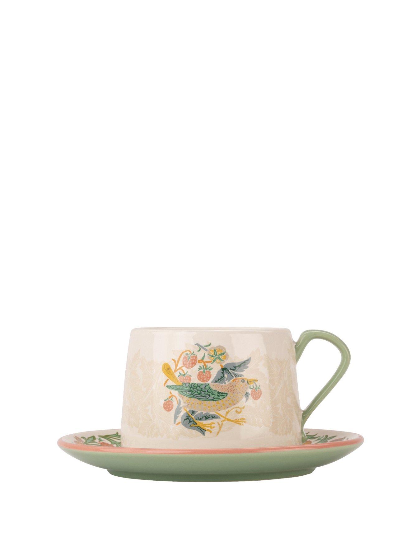 Image 1 of 3 of William Morris at Home Kg Teacup &amp; Saucer