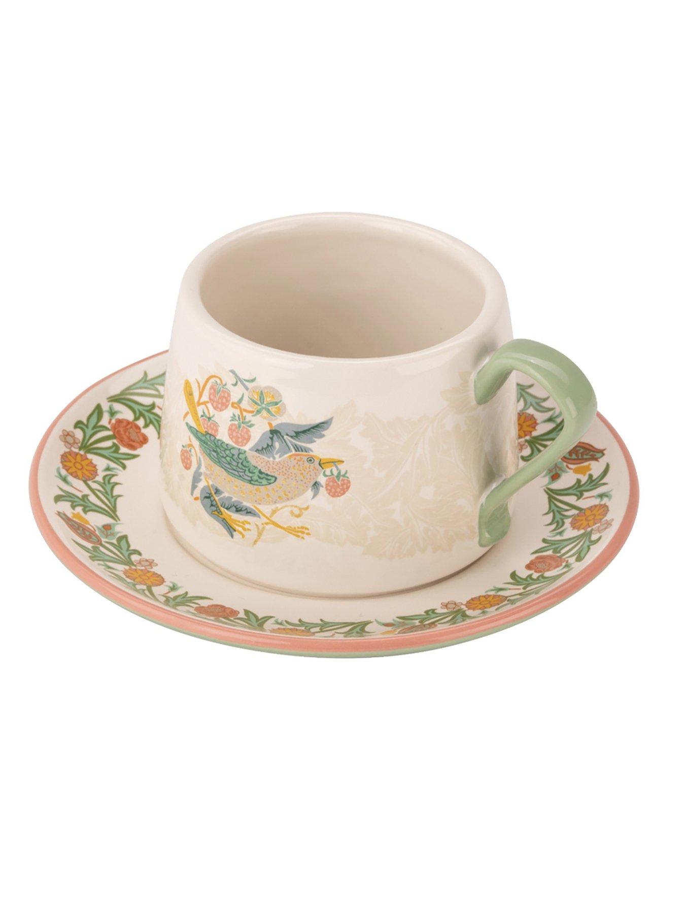 Image 3 of 3 of William Morris at Home Kg Teacup &amp; Saucer