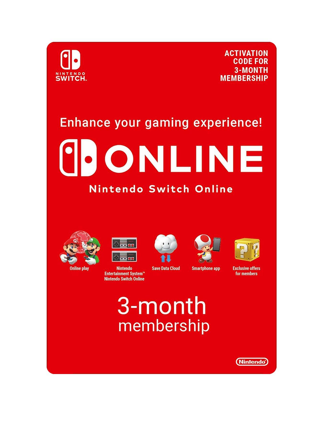 Nintendo Online 3-Month subscription