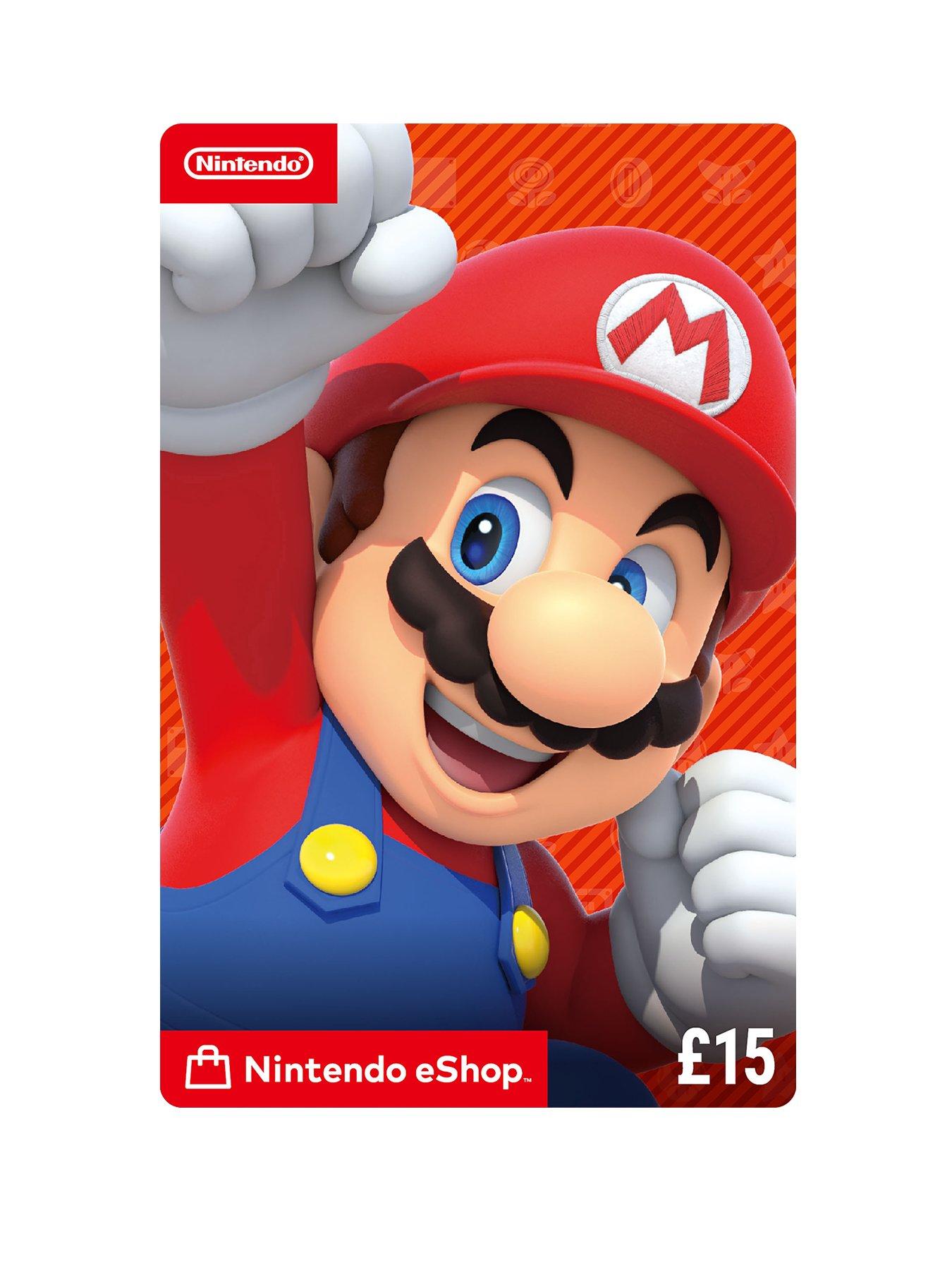 Nintendo eShop £15 Digital Gift Card (Digital Download)