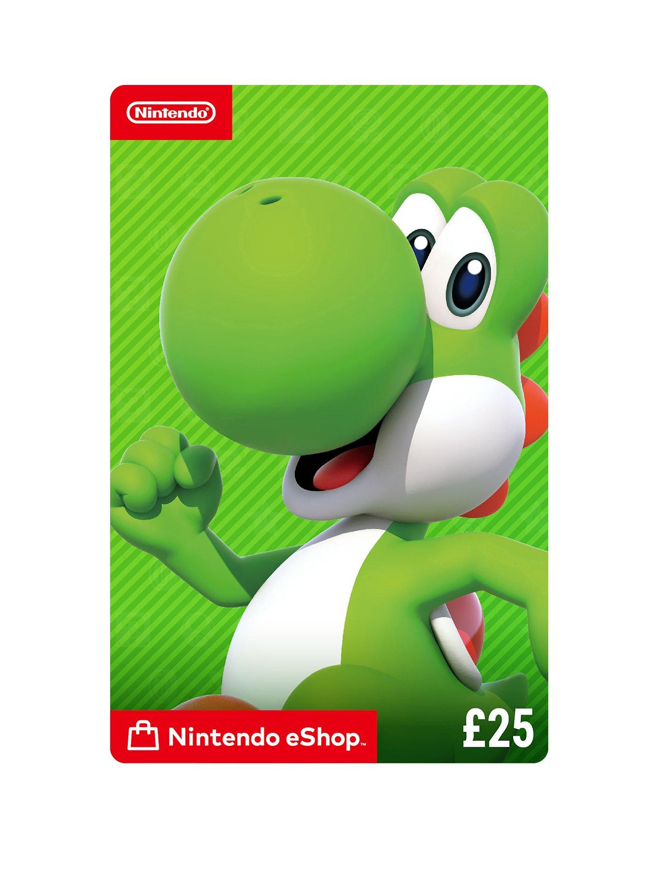 Image 1 of 1 of Nintendo eShop &pound;25 Digital Gift Card (Digital Download)