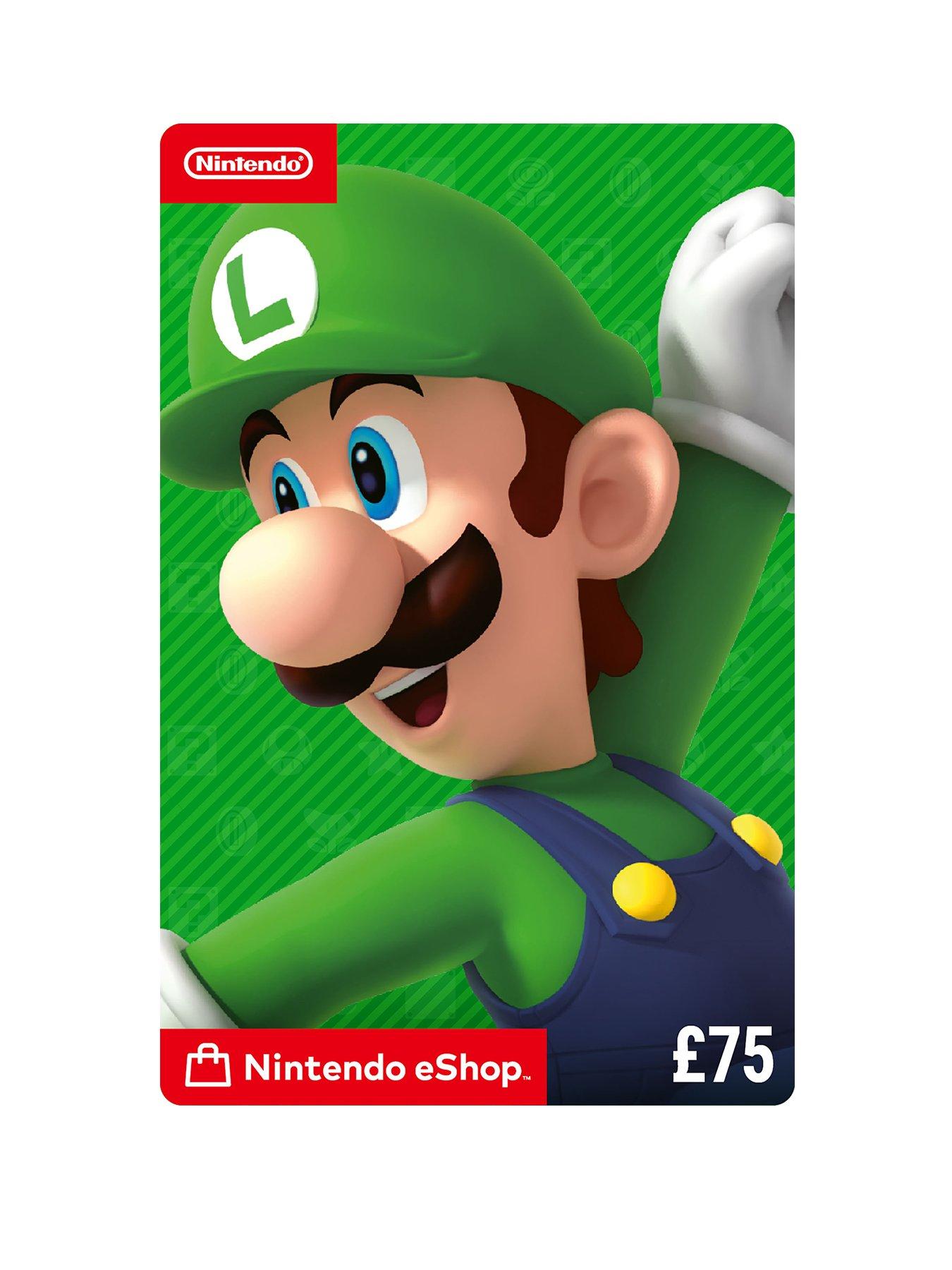 Image 1 of 1 of Nintendo eShop &pound;75 Digital Gift Card (Digital Download)