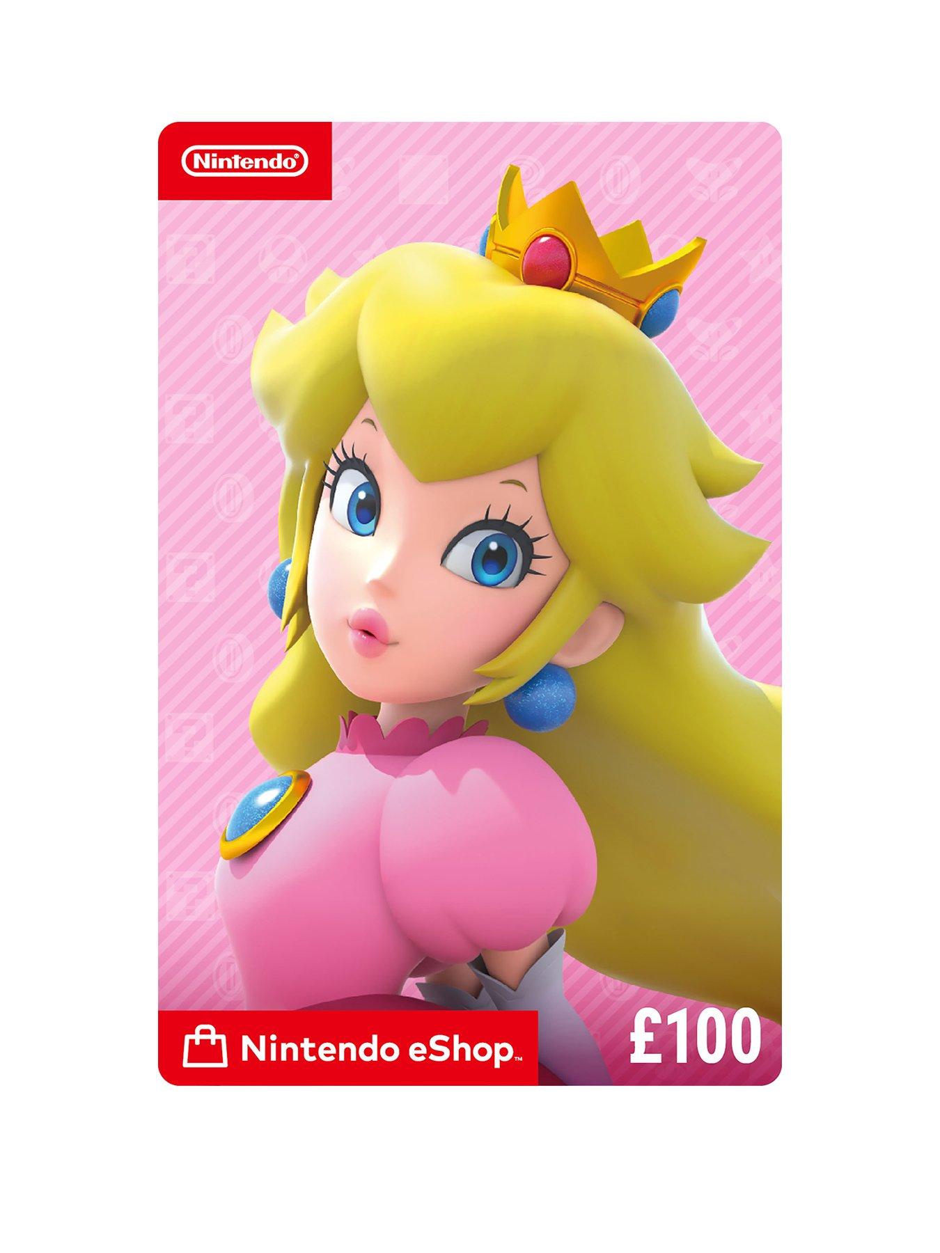 Image 1 of 1 of Nintendo eShop &pound;100 Digital Gift Card 9Digital Download)