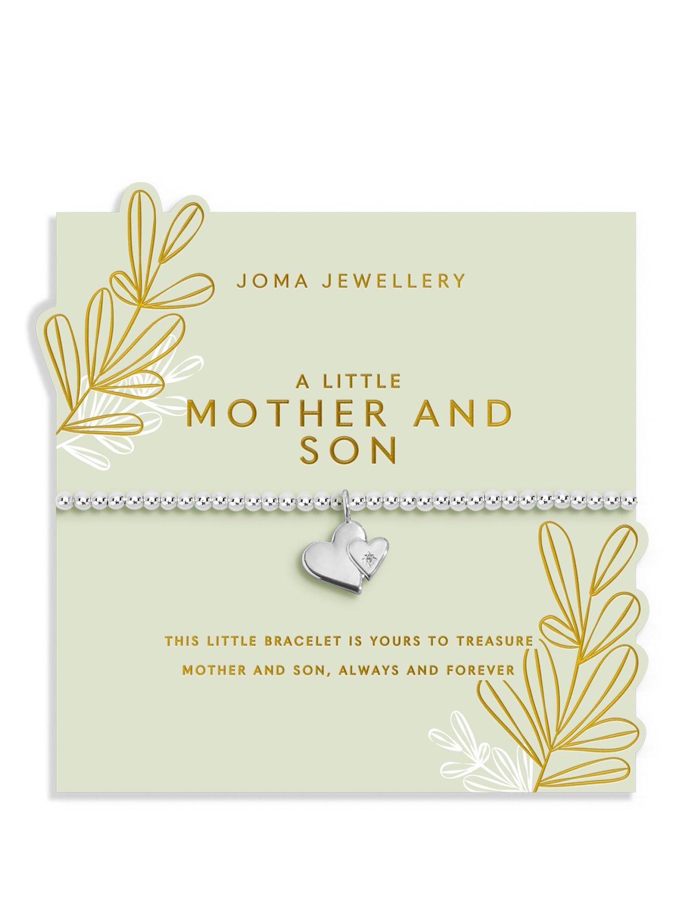 Image 1 of 5 of Joma Jewellery MOTHER'S DAY A LITTLE , MOTHER AND SON , Silver Plated , Bracelet , 17.5cm stretch