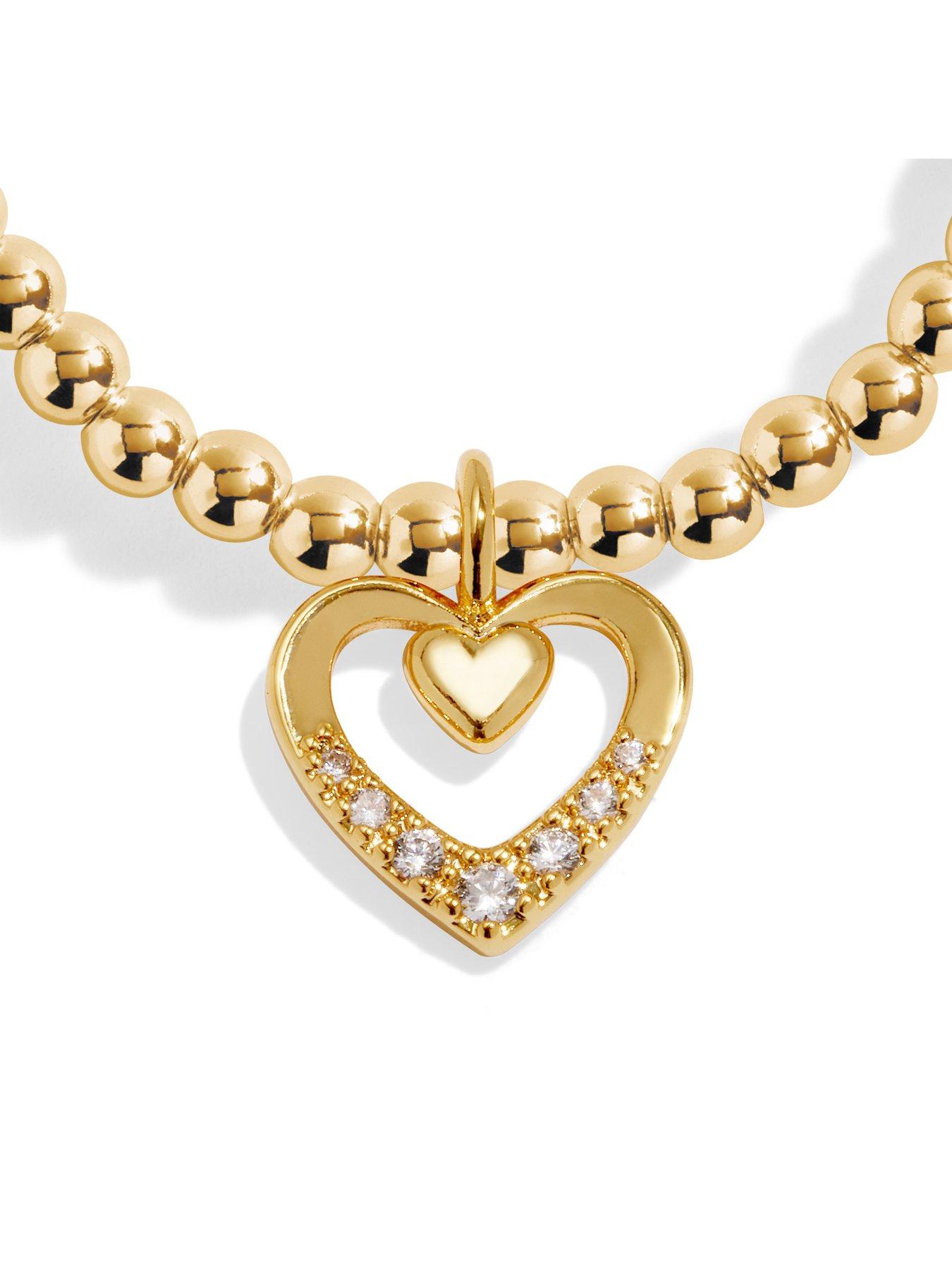 Image 4 of 5 of Joma Jewellery MOTHER'S DAY A LITTLE , HAPPY MOTHER'S DAY , Gold Plated , Bracelet , 17.5cm stretch
