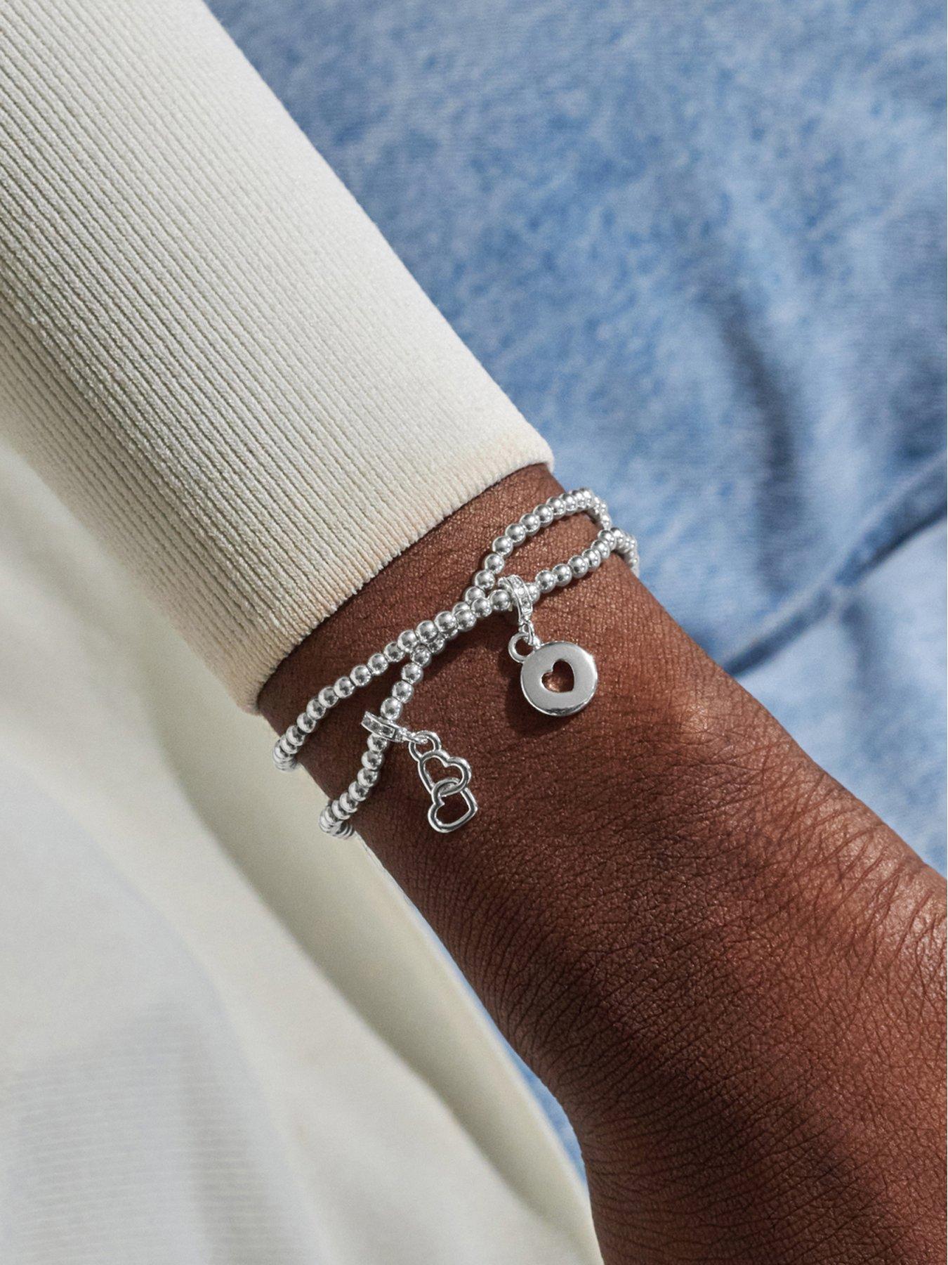 Image 2 of 5 of Joma Jewellery INFINITY BRACELETS , BEAUTIFUL BRIDESMAID , Silver Plated , Linked Bracelets , 17.5cm stretch