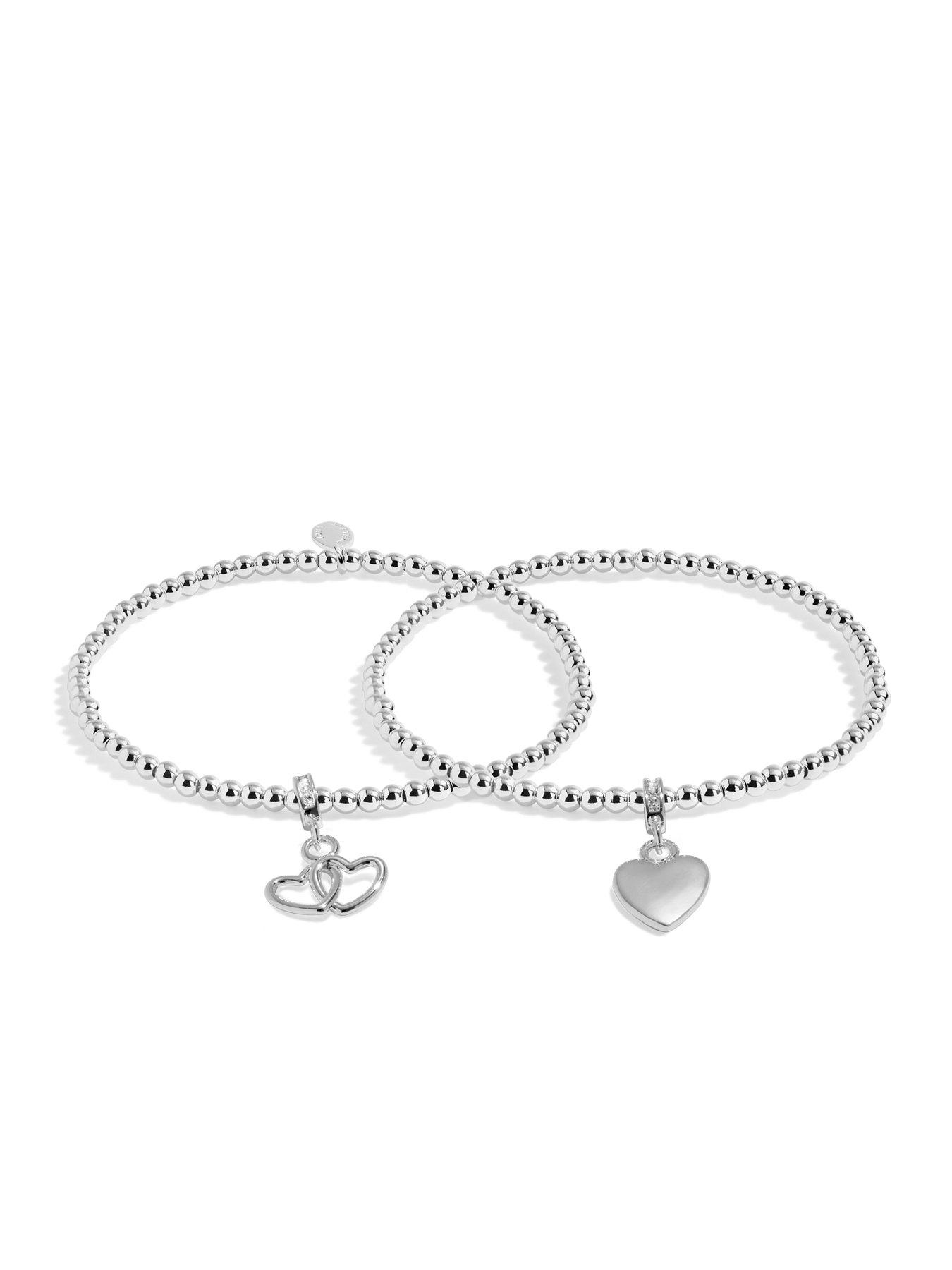 Image 3 of 5 of Joma Jewellery INFINITY BRACELETS , BEAUTIFUL BRIDESMAID , Silver Plated , Linked Bracelets , 17.5cm stretch