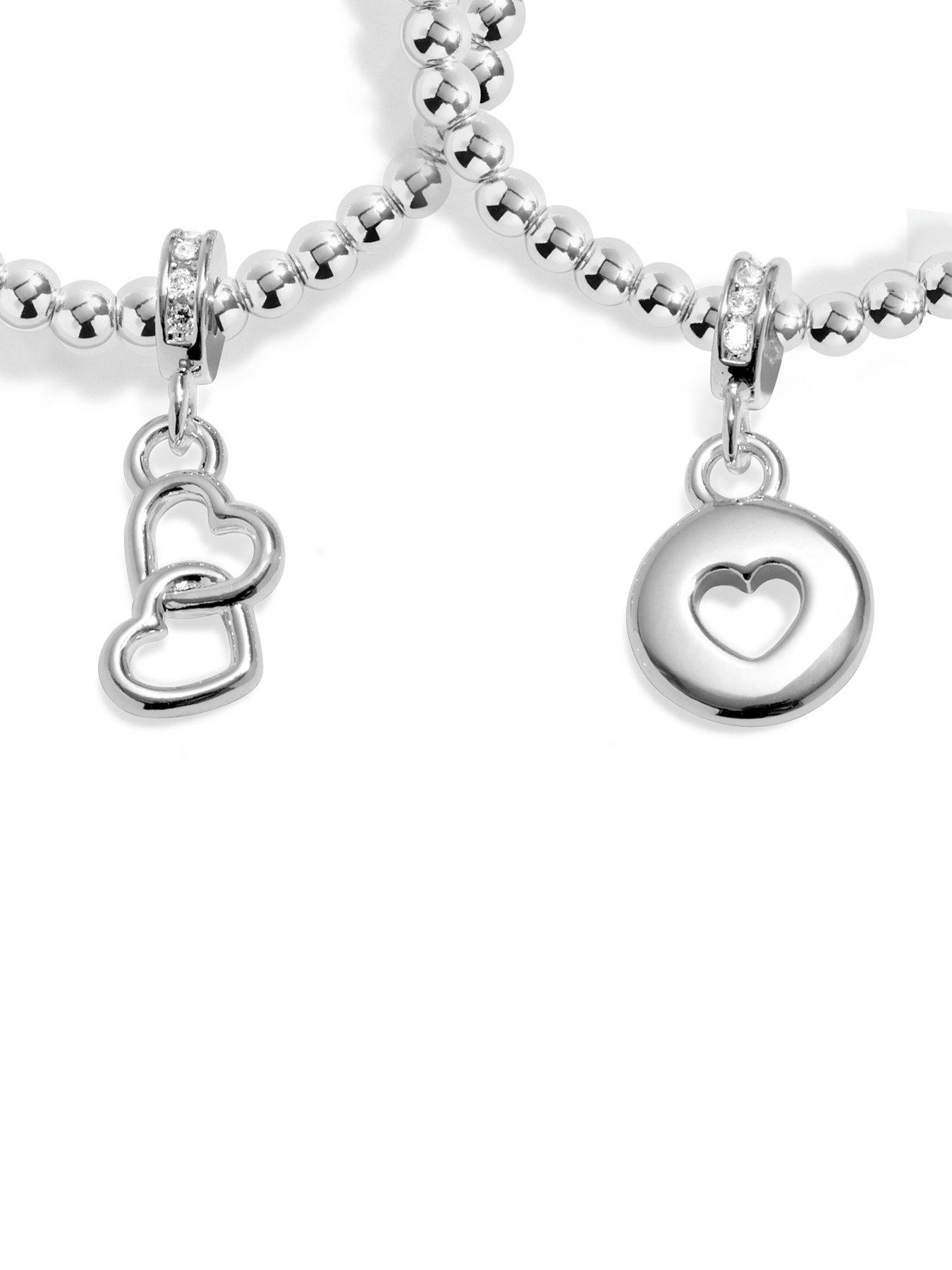 Image 4 of 5 of Joma Jewellery Infinity Bracelets Wedding Wishes Linked Bracelets - Silver Plated