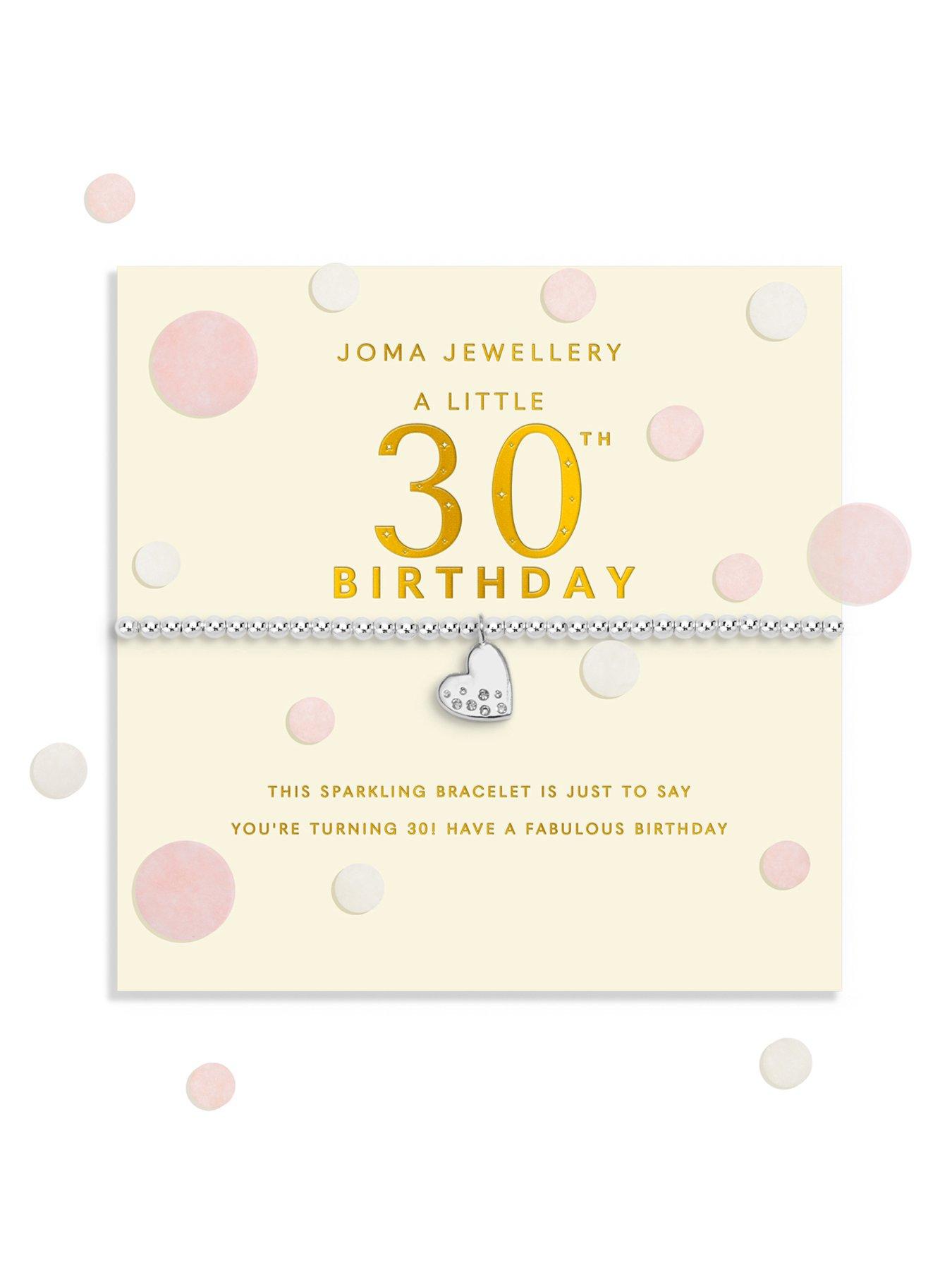 joma-jewellery-confetti-a-little-30th-birthday-silver-plated-bracelet-175cm-stretch