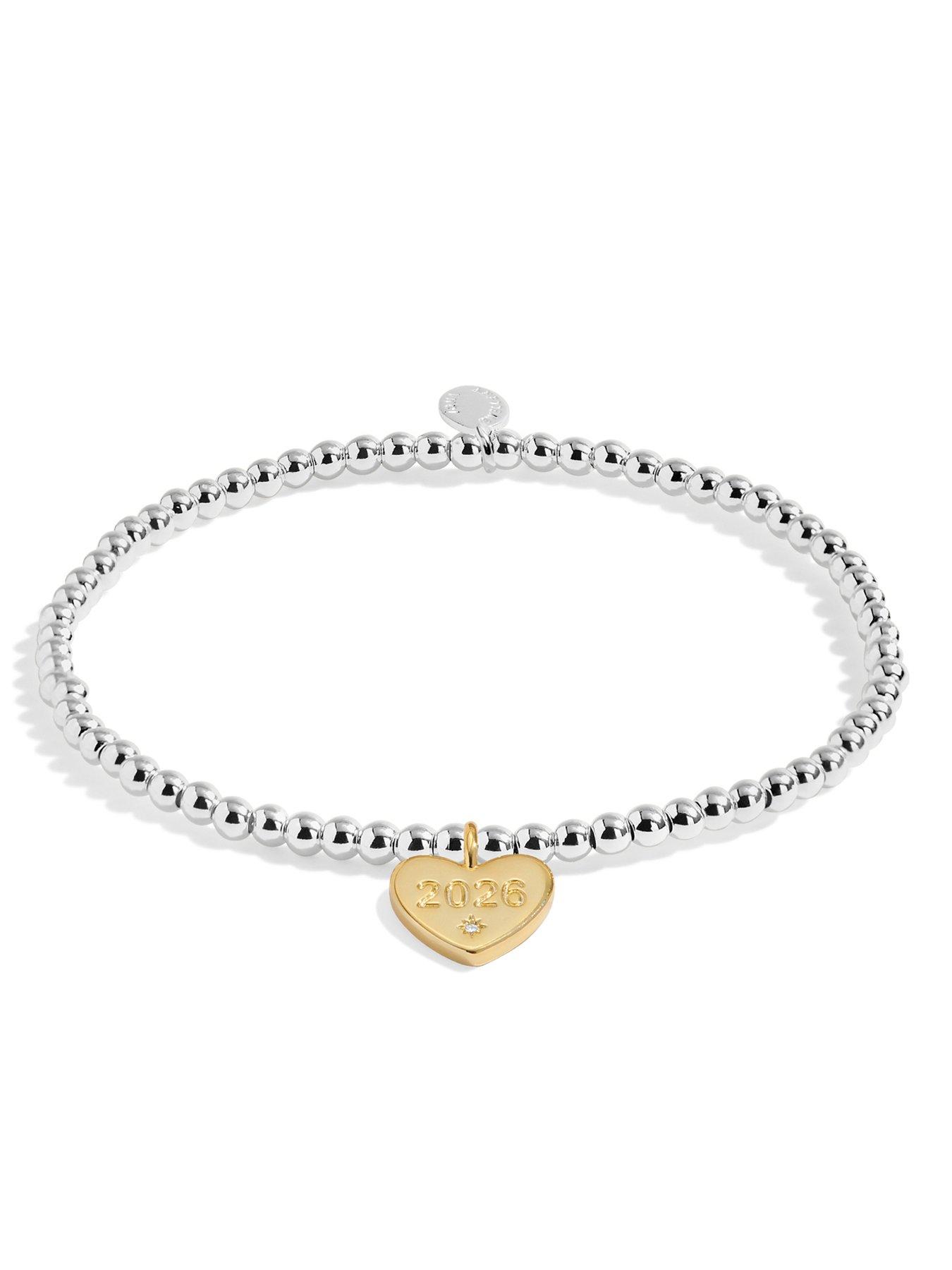 Image 3 of 5 of Joma Jewellery A LITTLE , CLASS OF 2026 , Silver &amp; Gold Plated , Bracelet , 17.5cm stretch