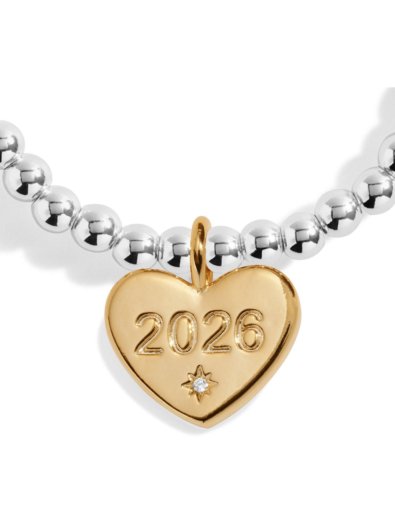 Image 4 of 5 of Joma Jewellery A LITTLE , CLASS OF 2026 , Silver &amp; Gold Plated , Bracelet , 17.5cm stretch
