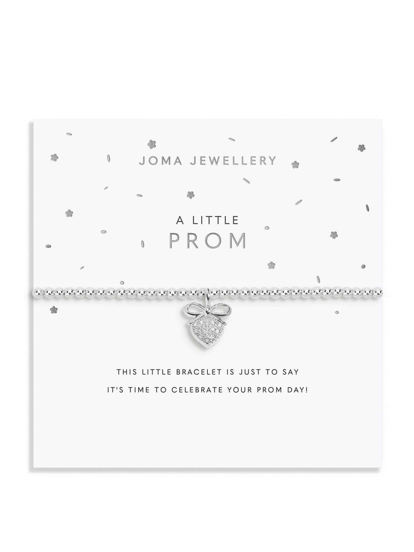 Joma Jewellery A LITTLE , PROM , Silver Plated , Bracelet , 17.5cm stretch