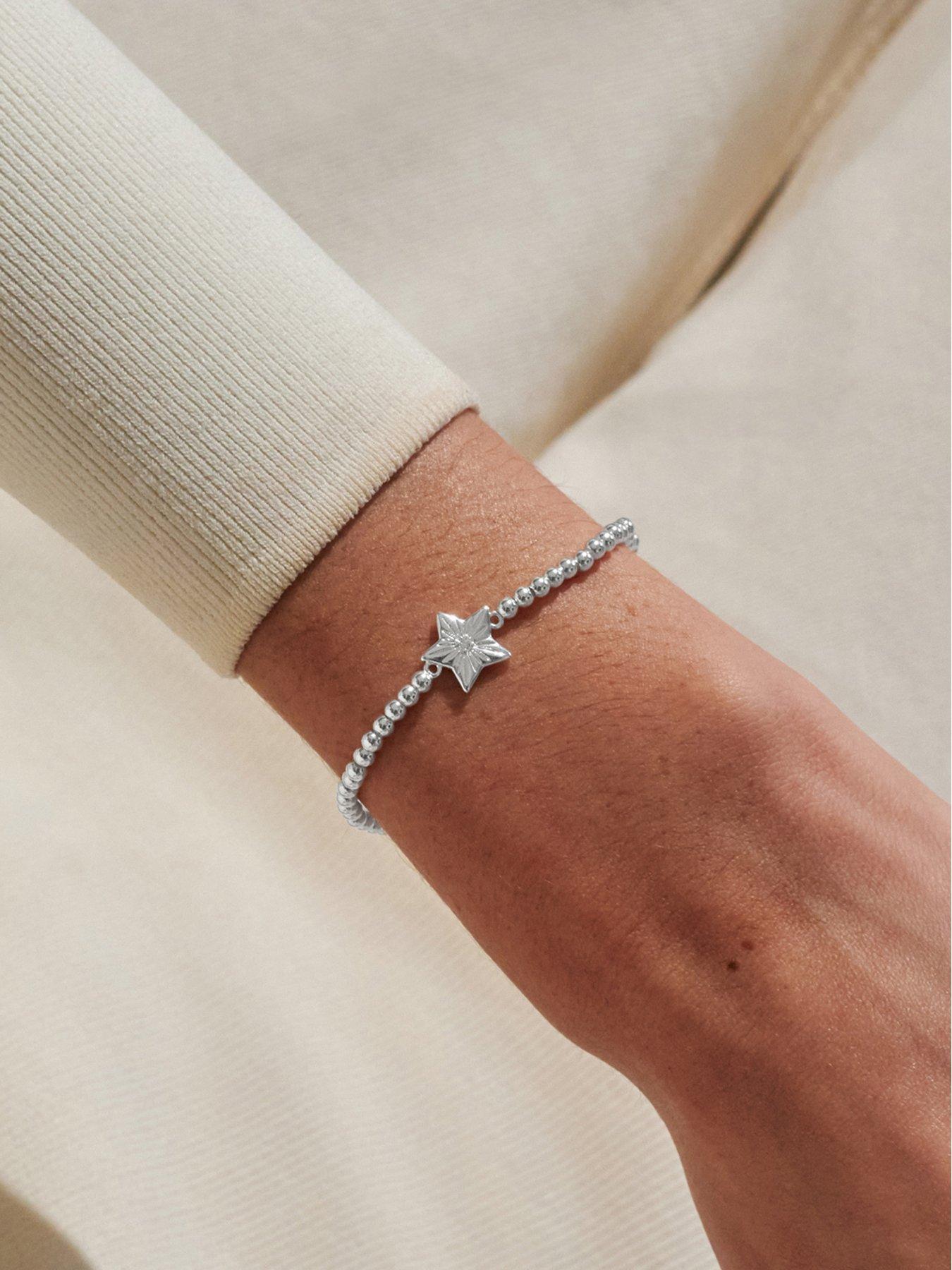 Image 2 of 5 of Joma Jewellery A LITTLE , CONGRATULATIONS ON YOUR EXAM RESULTS! , Silver Plated , Bracelet , 17.5cm stretch