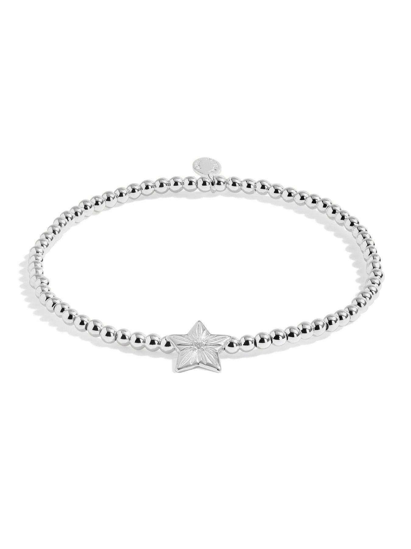 Image 3 of 5 of Joma Jewellery A LITTLE , CONGRATULATIONS ON YOUR EXAM RESULTS! , Silver Plated , Bracelet , 17.5cm stretch