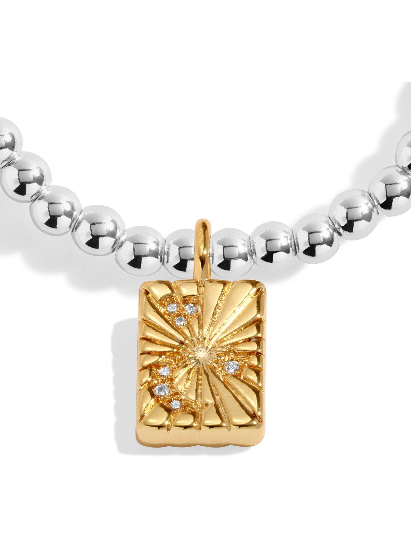 Image 4 of 5 of Joma Jewellery A LITTLE , DREAMS ADVENTURES MEMORIES , Silver &amp; Gold Plated , Bracelet , 17.5cm stretch